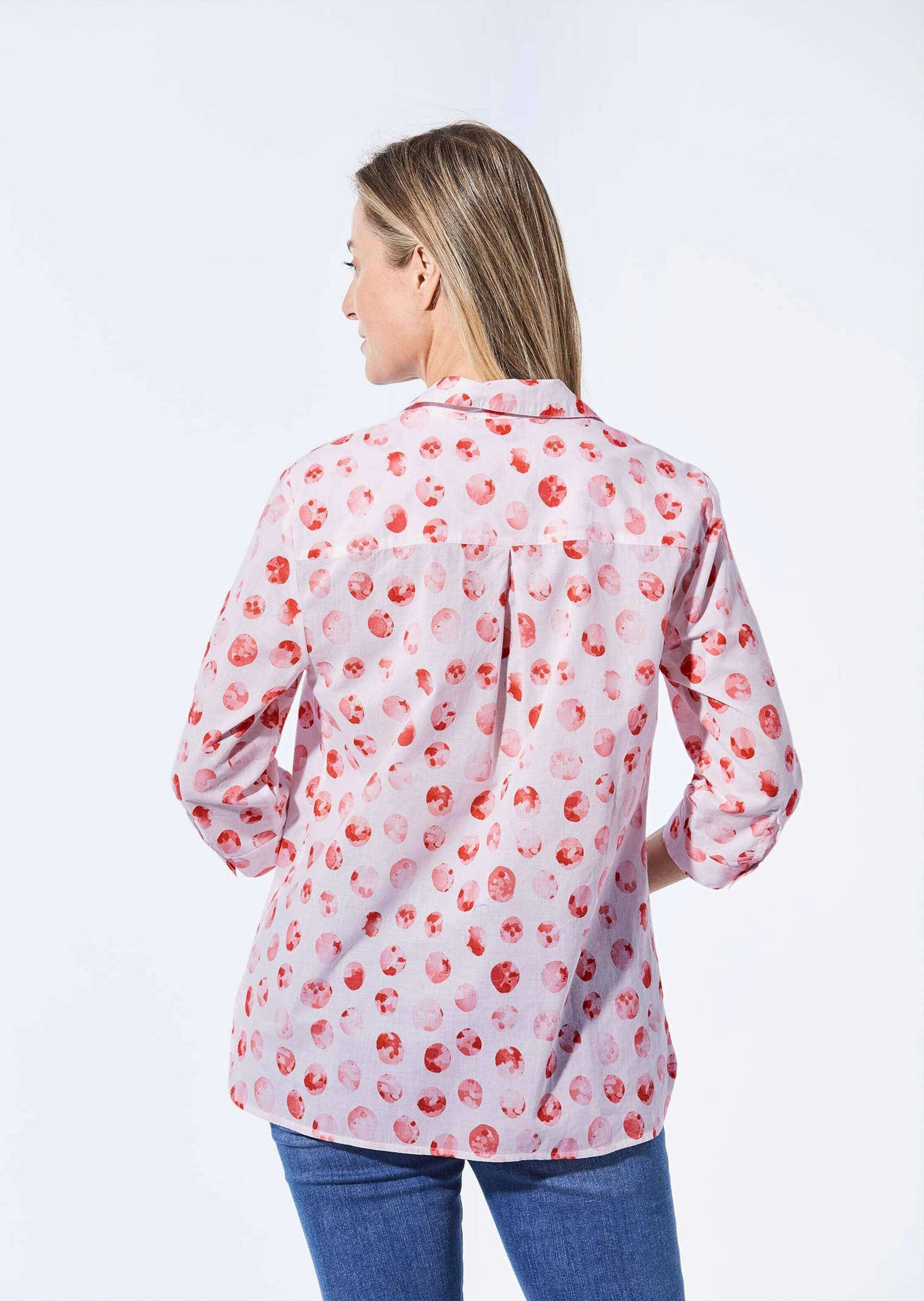 GOLDNER Klassische Bluse »Bluse Bluse mit Hemdkragen«