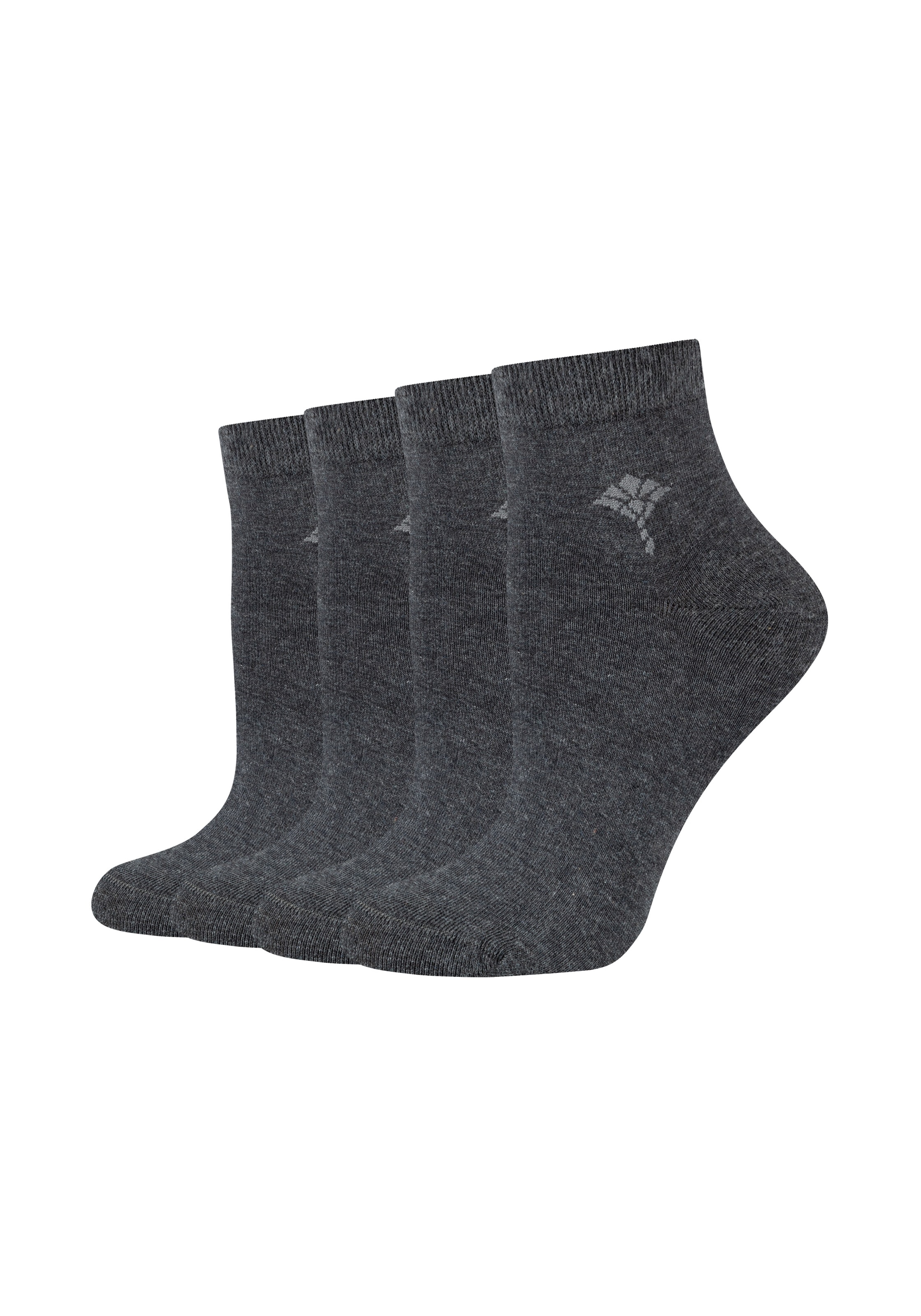 JOOP Kurzsocken "for your daily glam" 4 Paar tlg. mit weichem Fußbett