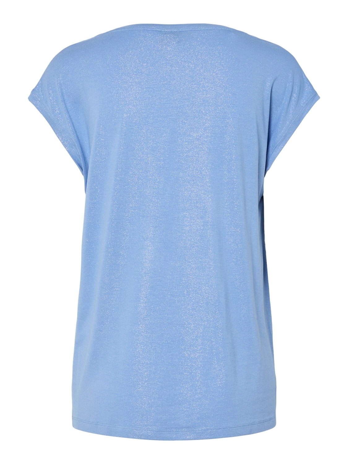 pieces Kurzarmshirt »PCALICE SS GLITTER TEE JRS NOOS BC« Viskosemischung, loose fit