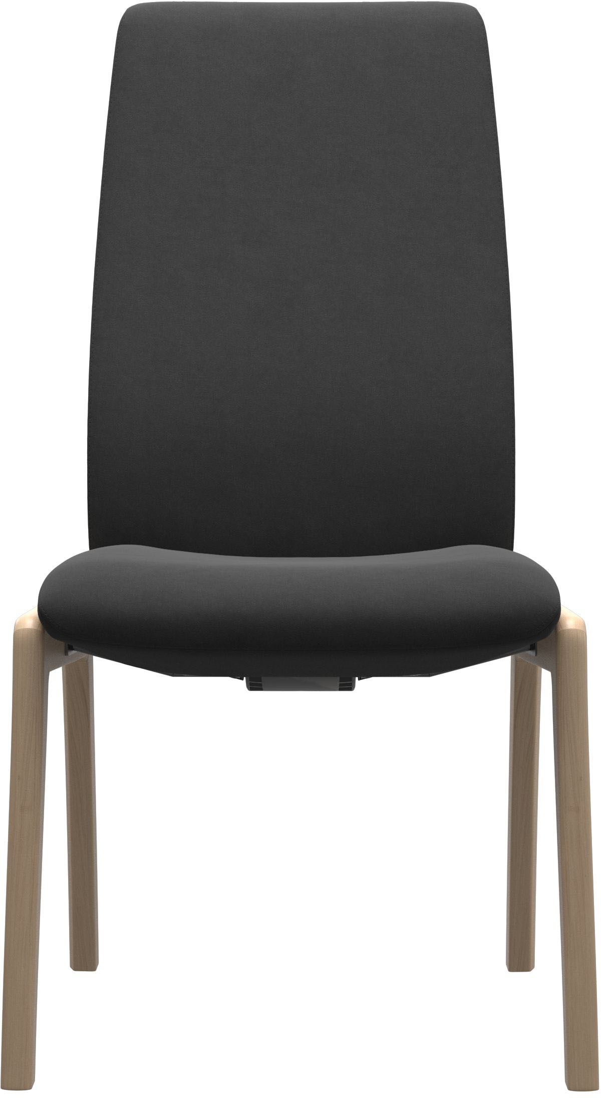 Stressless® Polsterstuhl »Laurel«, Microfaser DINAMICA, High Back, Größe L, mit abgerundeten Beinen in Eiche natur