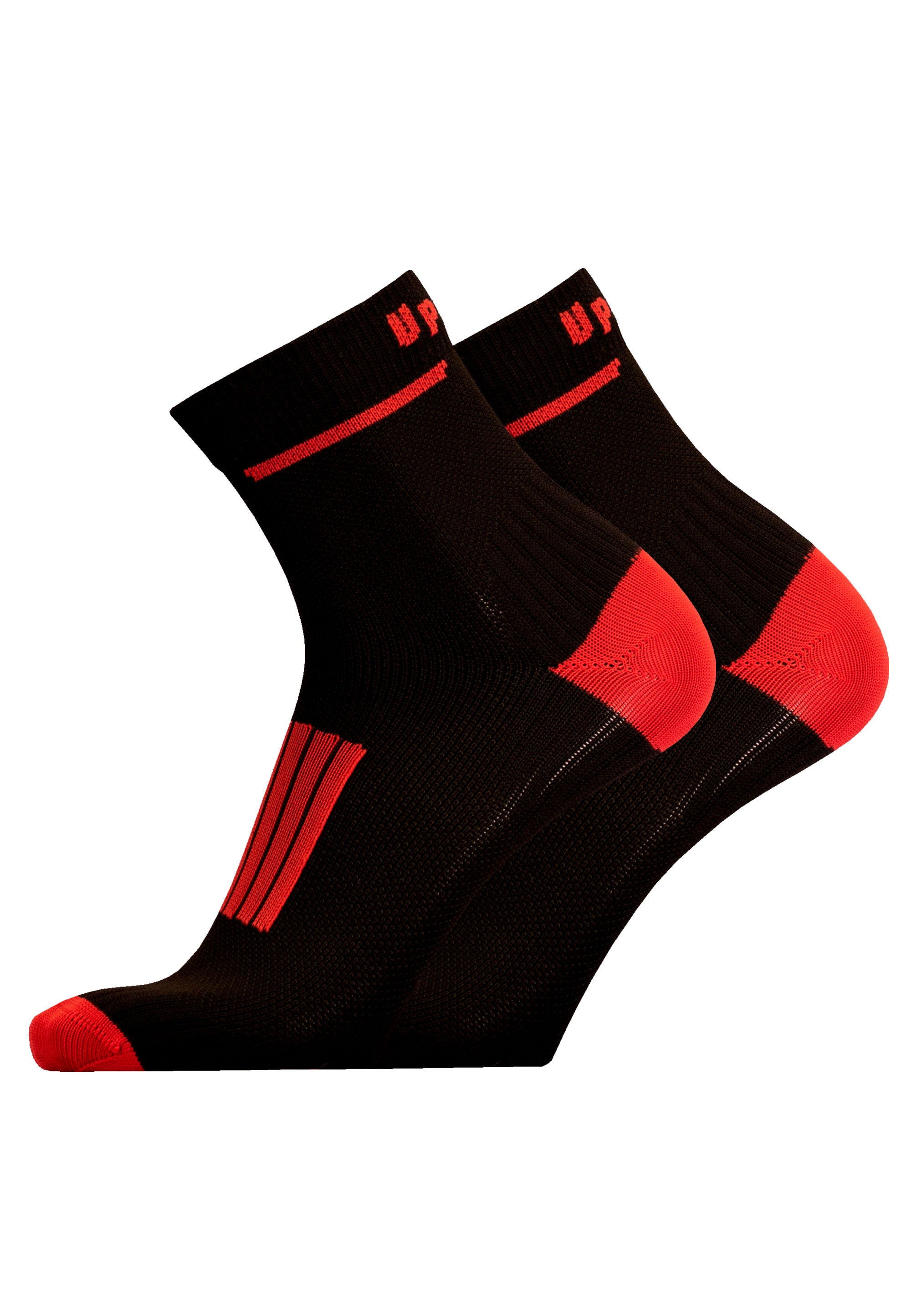 UphillSport Socken "FRONT 2er Pack", (2 Paar), mit gepolstertem Rist