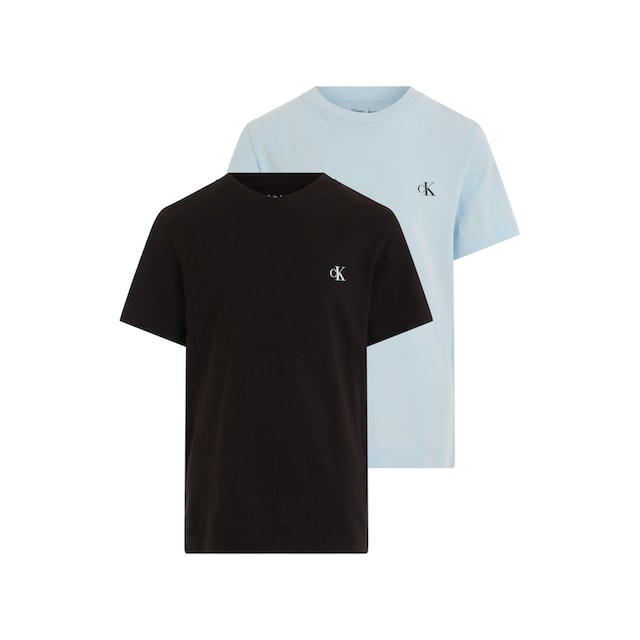 Calvin Klein Jeans T-Shirt »2-PACK MONOGRAM TOP«, mit Logodruck ▷ für | BAUR