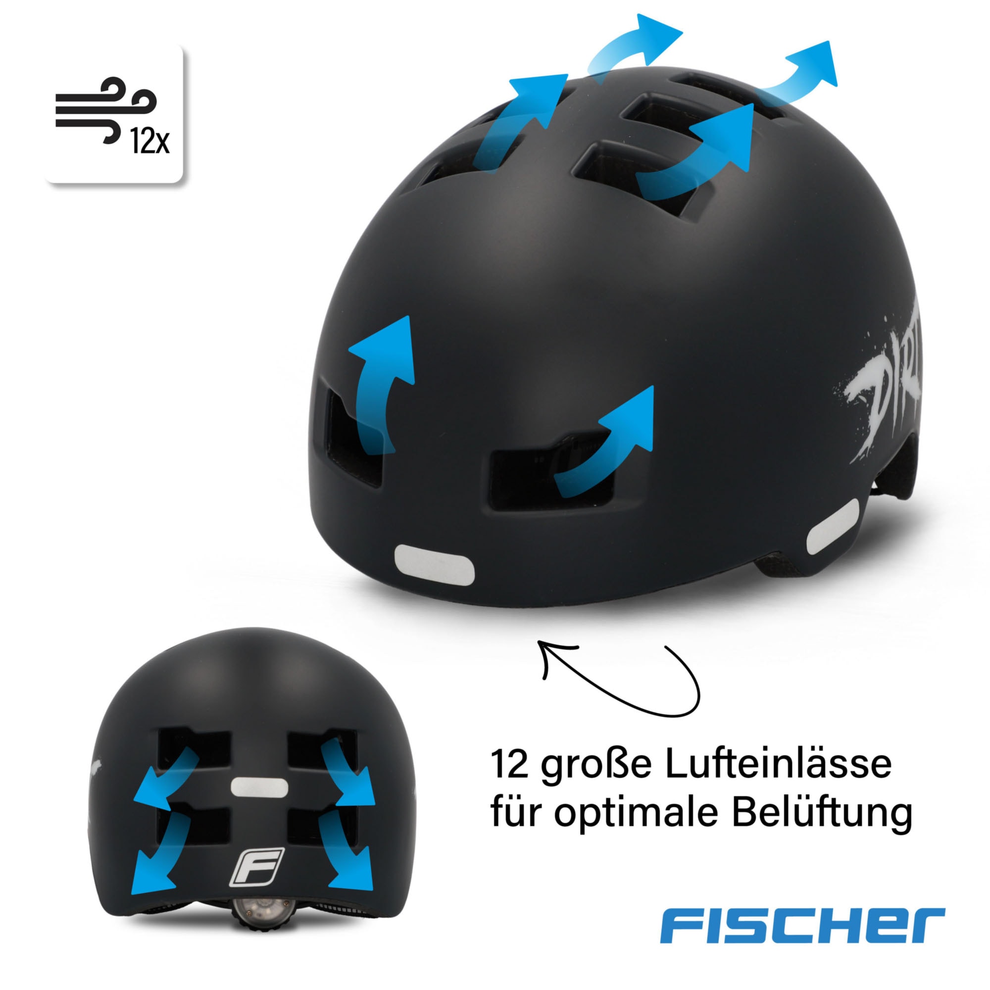 FISCHER Fahrrad BMX-Helm »Jump S/M«