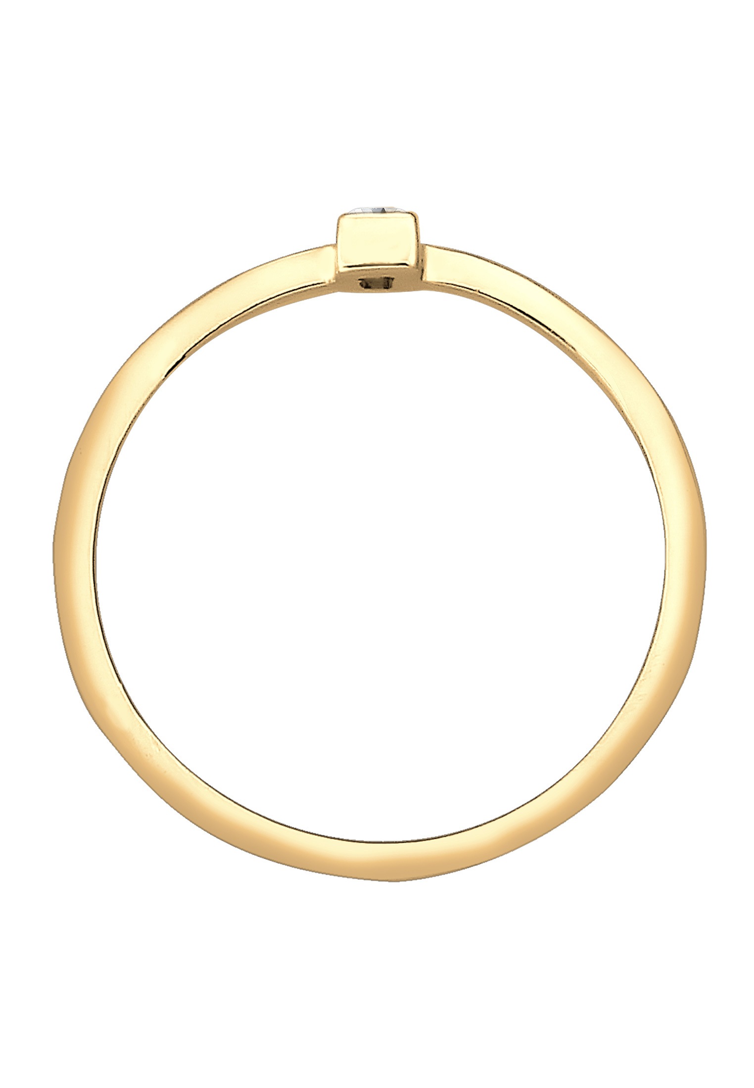 Elli Premium Verlobungsring »Topas Weiß 925 Sterling Silber«