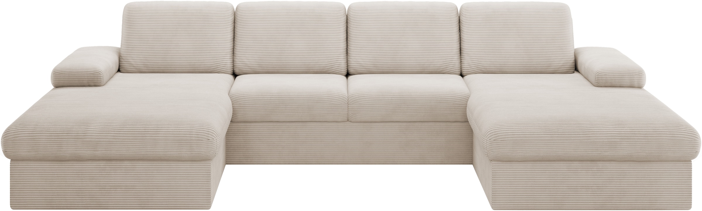 sit&more Wohnlandschaft »Moreno«, mit Armteilverstellung,wahlweise mit Bettfunktion