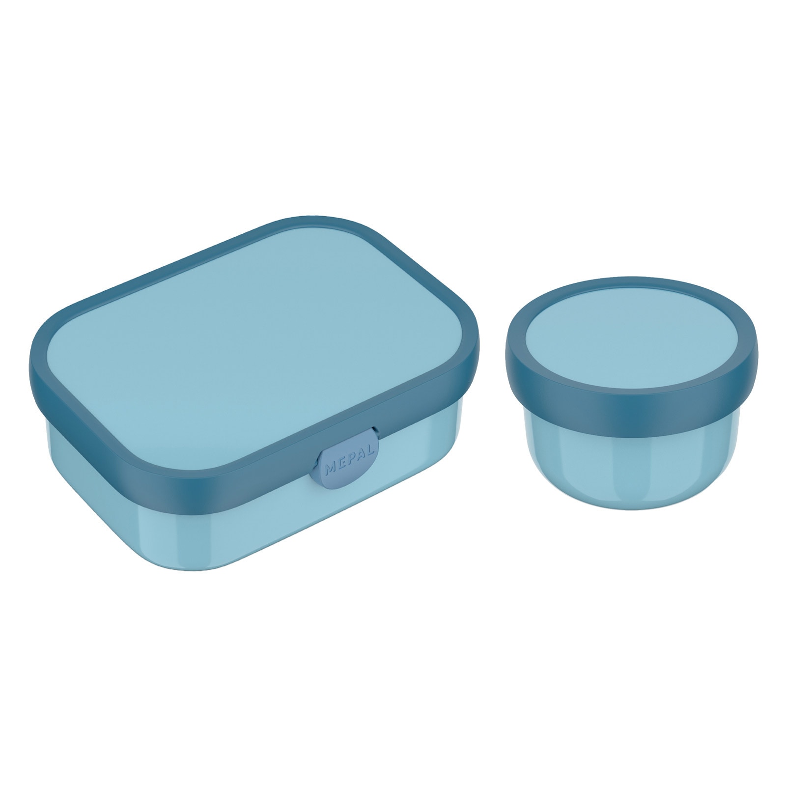 Mepal Lunchbox "Obst- und Bentobox Campus (2025) 300 & 750 ml 2er Set" Spülmaschinengeeignet