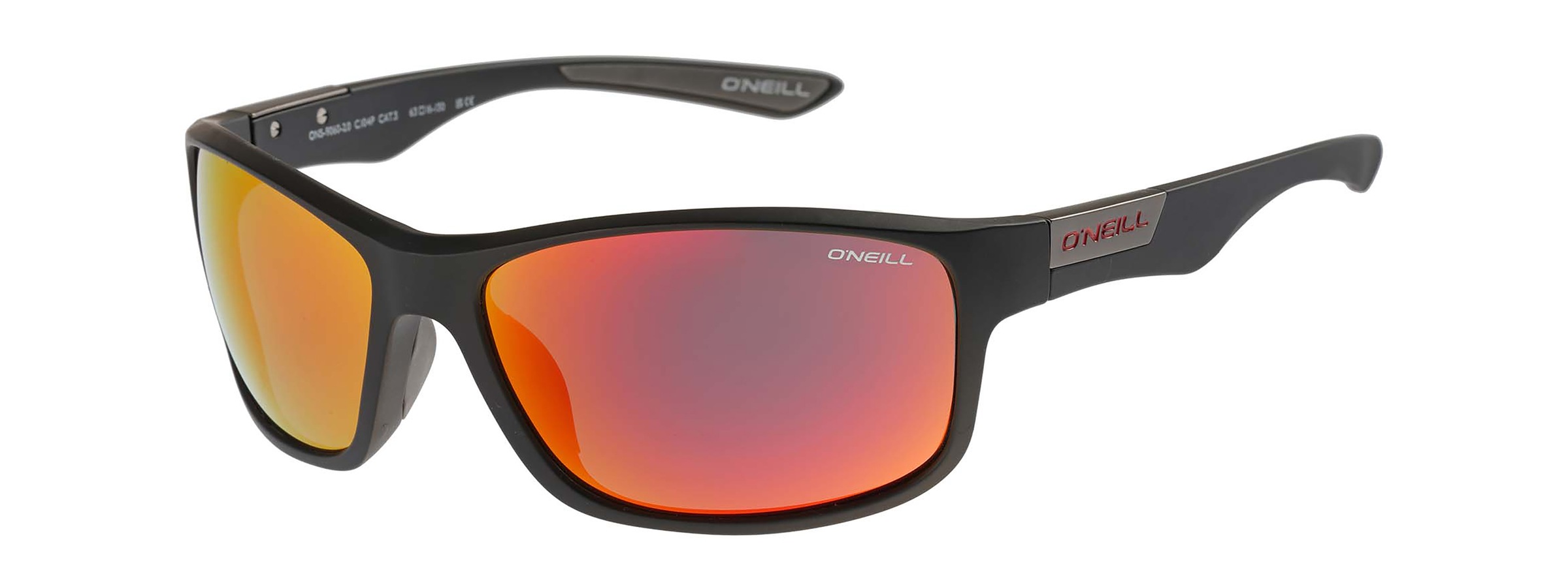 O'neill ONeill Sonnenbrille "Modell 966116" Form Karree/Eckig, Logoschriftzug Auf Bügel, Injectionfassung