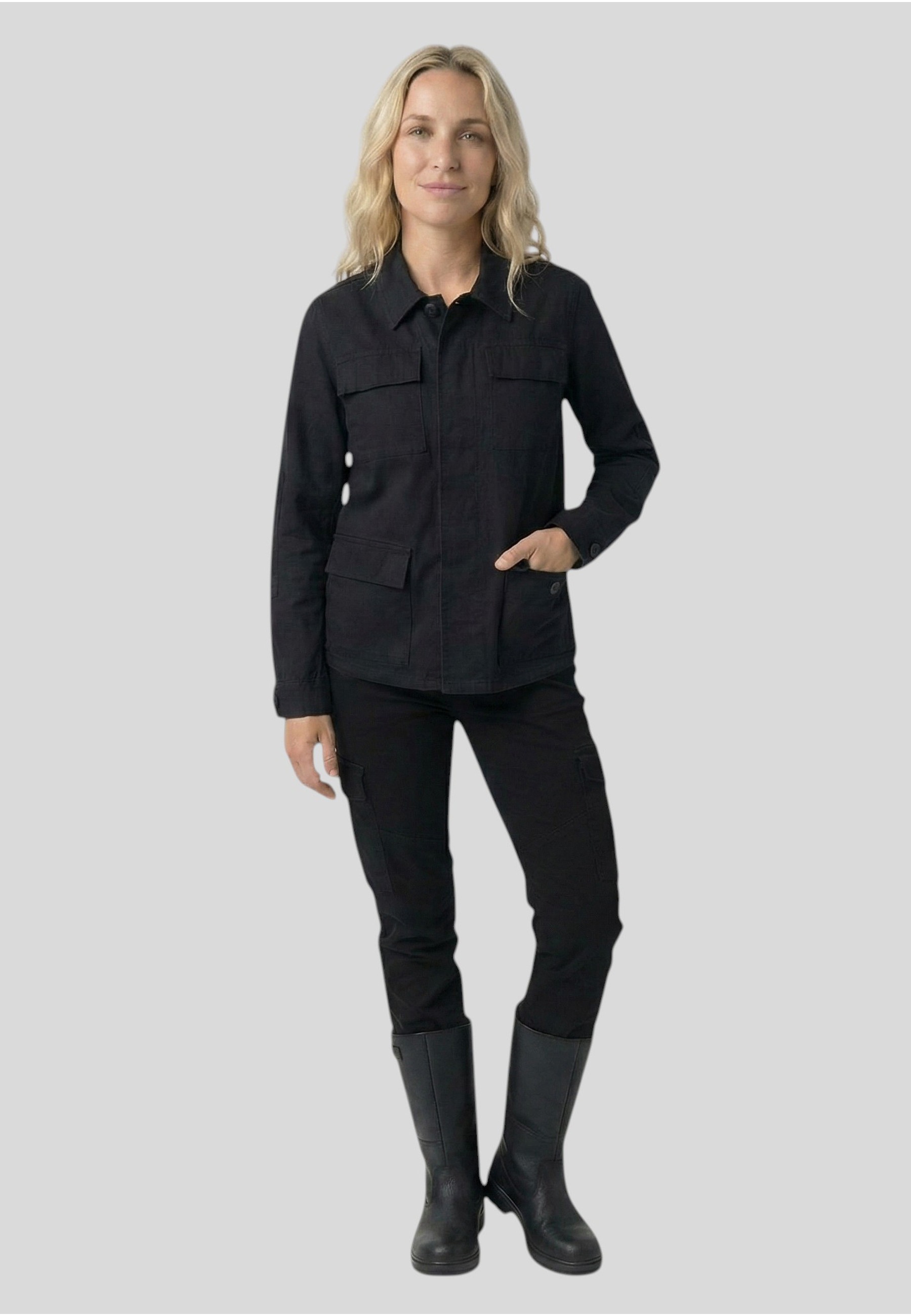 Brandit Allwetterjacke »Brandit Brandit Women BDU Twill Jacket« 1 Stk. tlg. ohne Kapuze