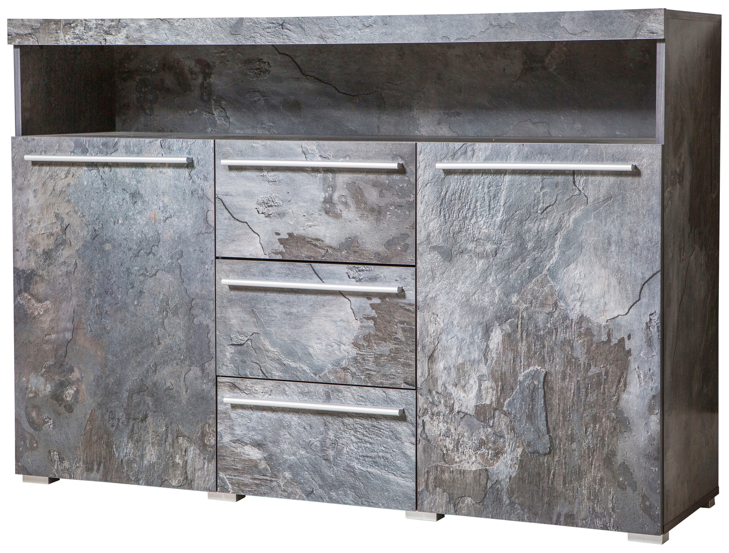 OTTO home Sideboard "India,Breite 132cm stilvolle Anrichte mit 2Türen, 3 Sc günstig online kaufen