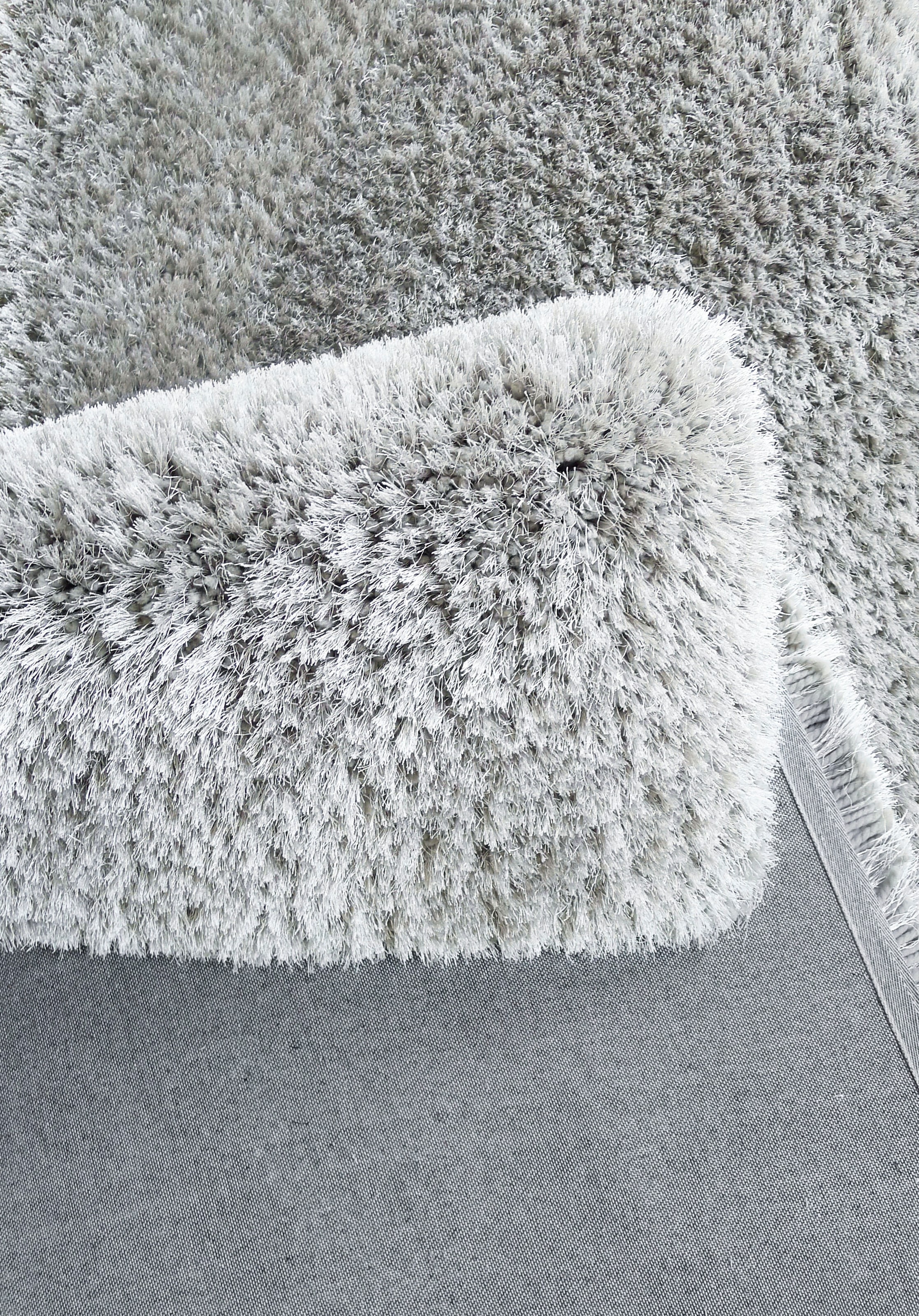 Leonique Hochflor-Teppich »Lasse, hoher Flor, besonders weich durch Mikrofaser«, rechteckig, 76 mm Höhe, Shaggy-Look, meliertes Garn, Wohnzimmer, Schlafzimmer, Kinderzimmer