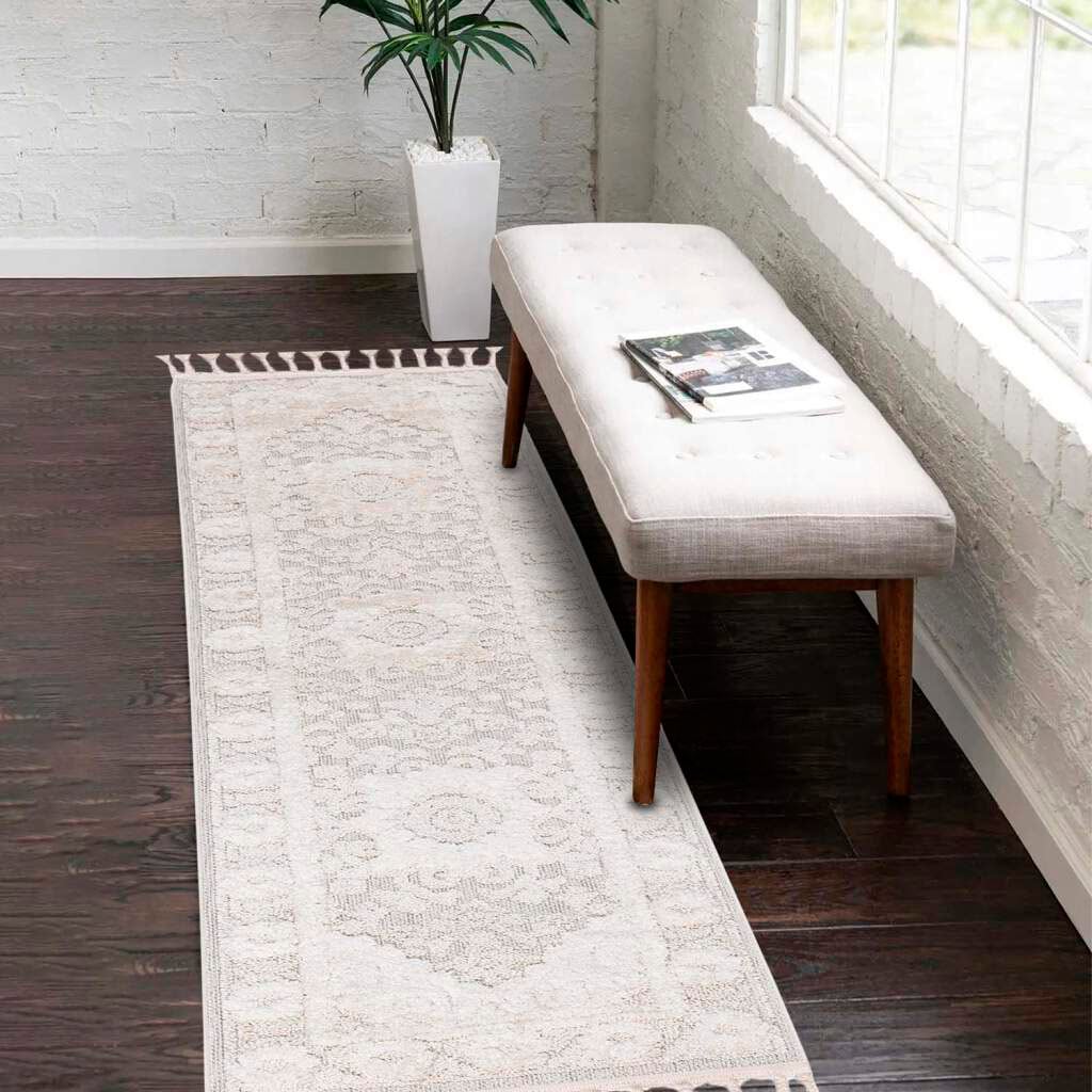 Carpet City Hochflor-Teppich "Valencia 732" rechteckig 20 mm Höhe Läufer, B günstig online kaufen