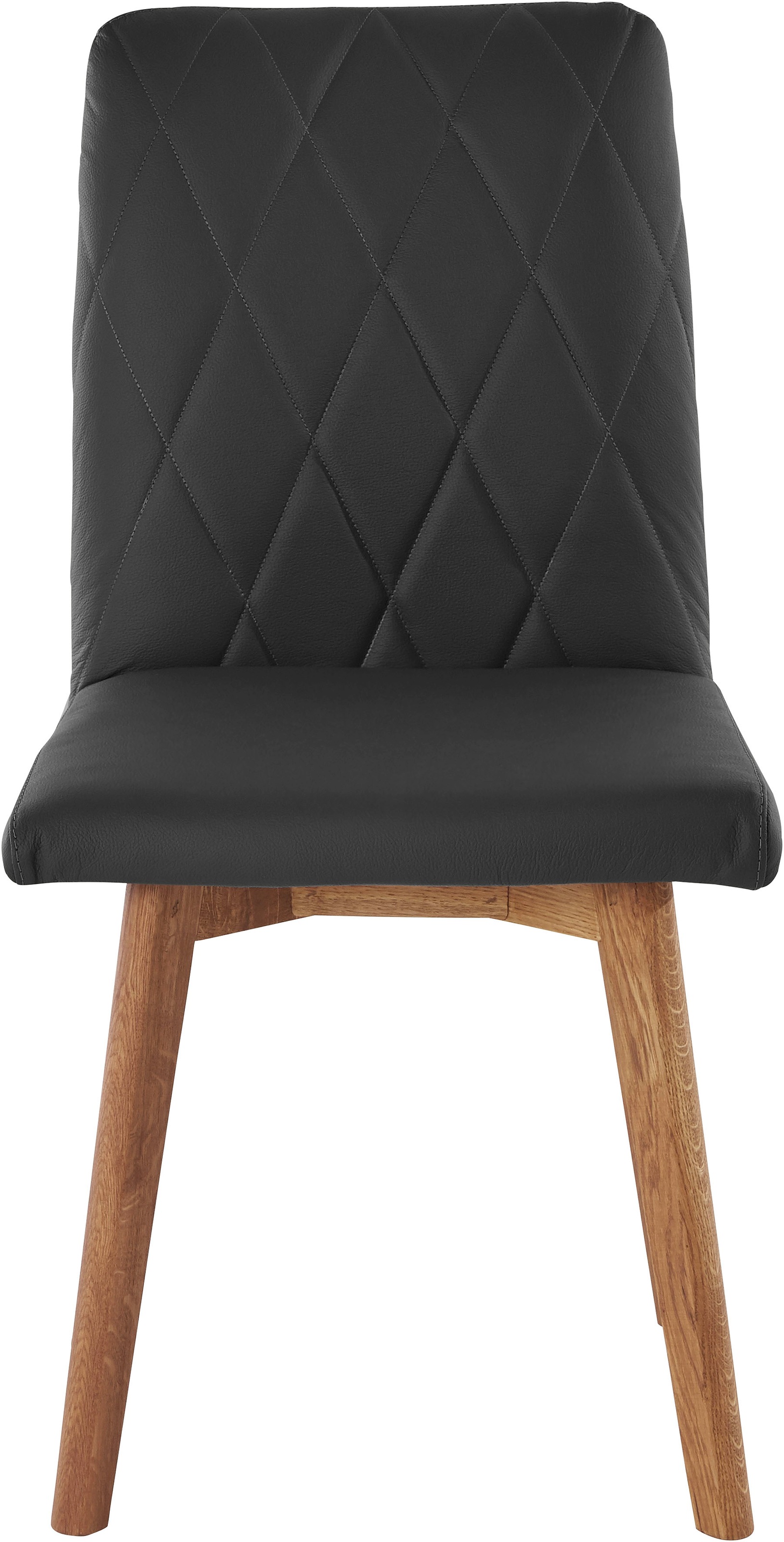 Thumbnail - OTTO home Esszimmerstuhl "Brest" (Set) 2 Stk.Gestell aus Eiche Massivholz geölt