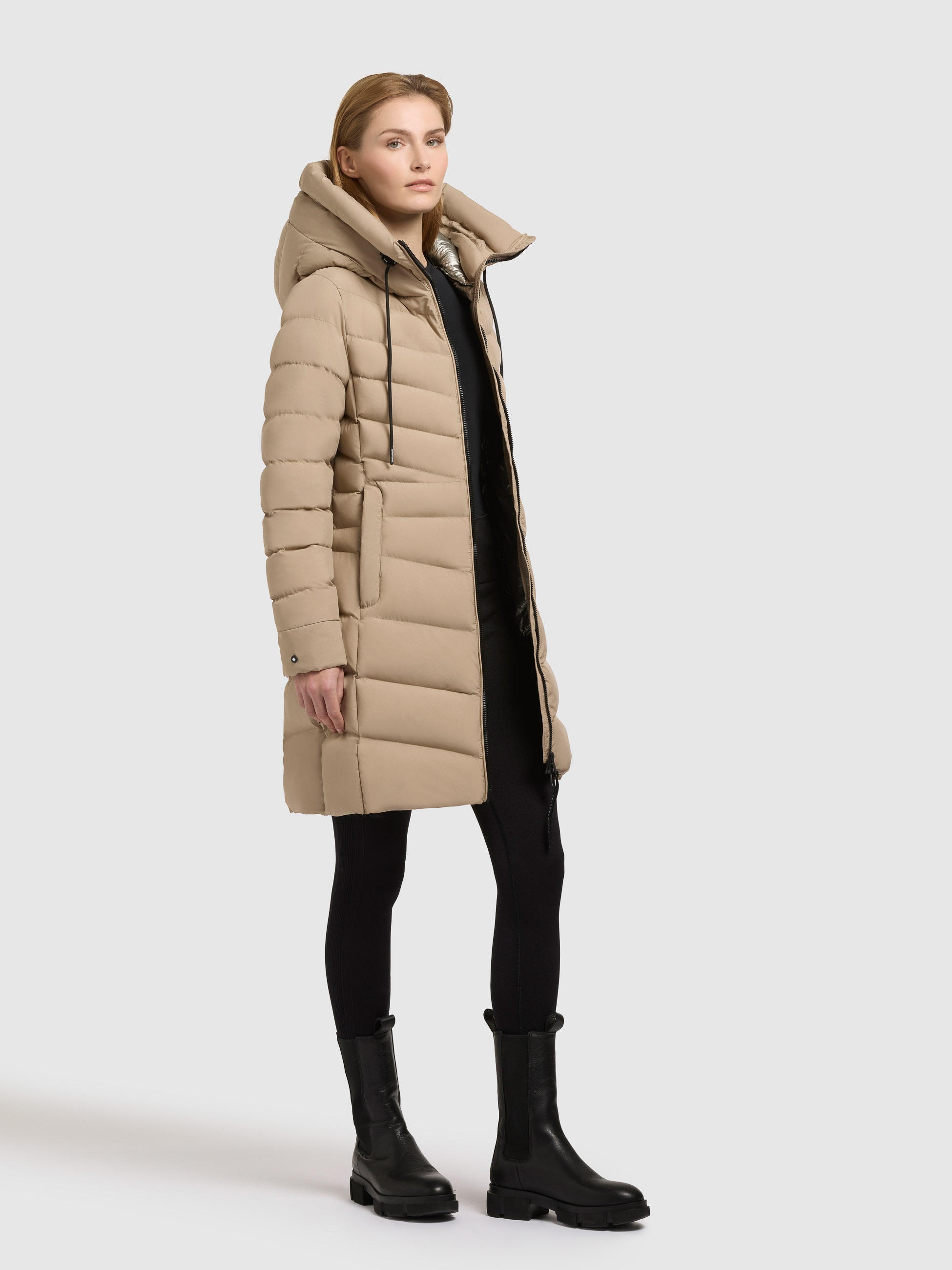 khujo Steppjacke »TUHANI4«, mit Kapuze