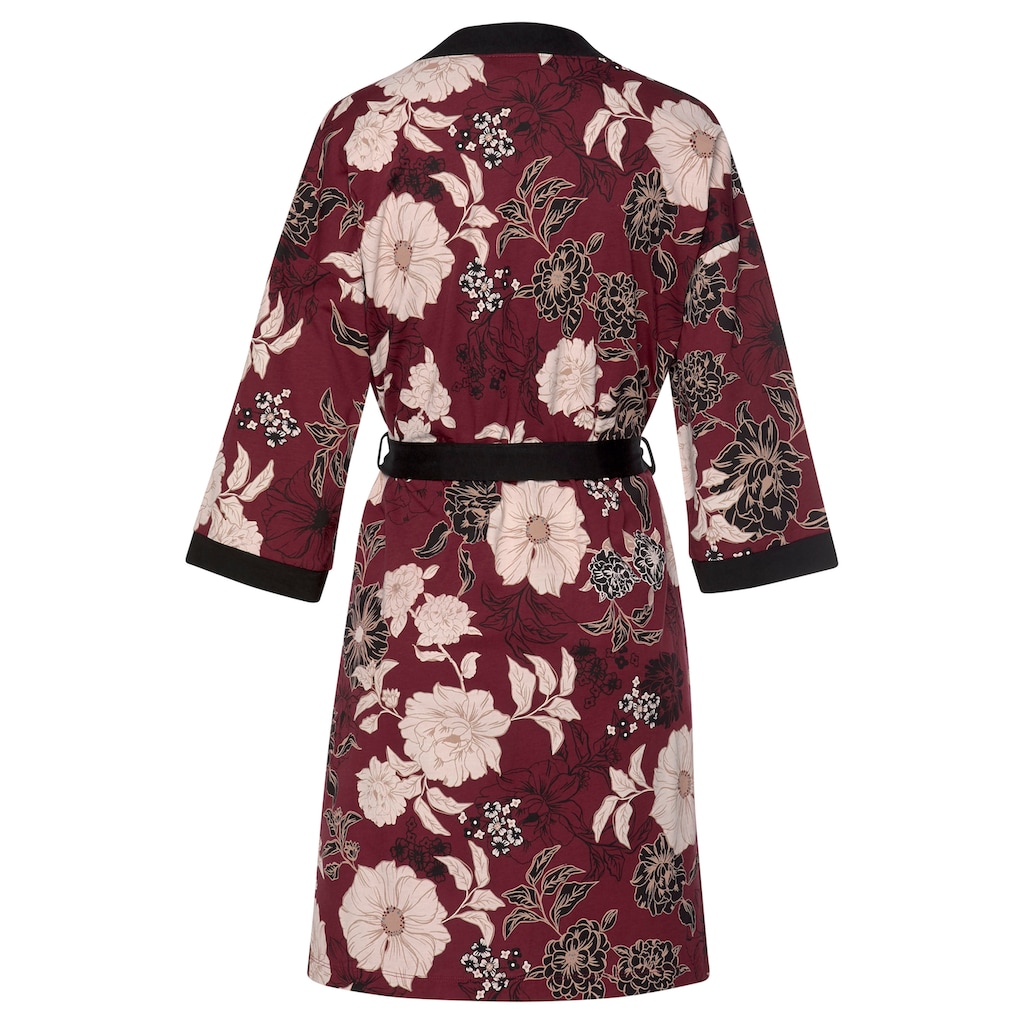 s.Oliver Kimono, mit Blumen-Dessin