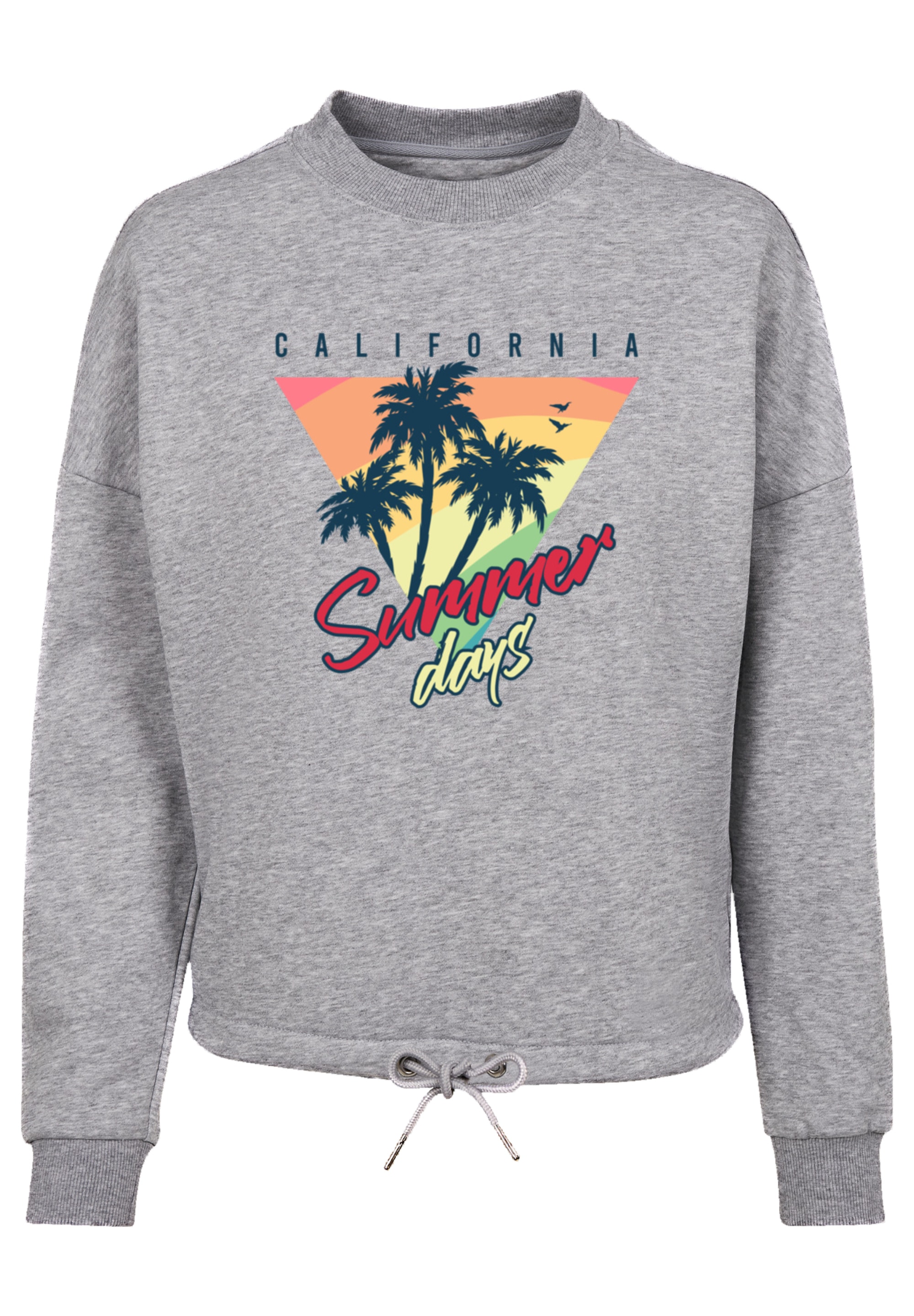 F4NT4STIC Sweatshirt "California Palmen Retro", Premium Qualität günstig online kaufen