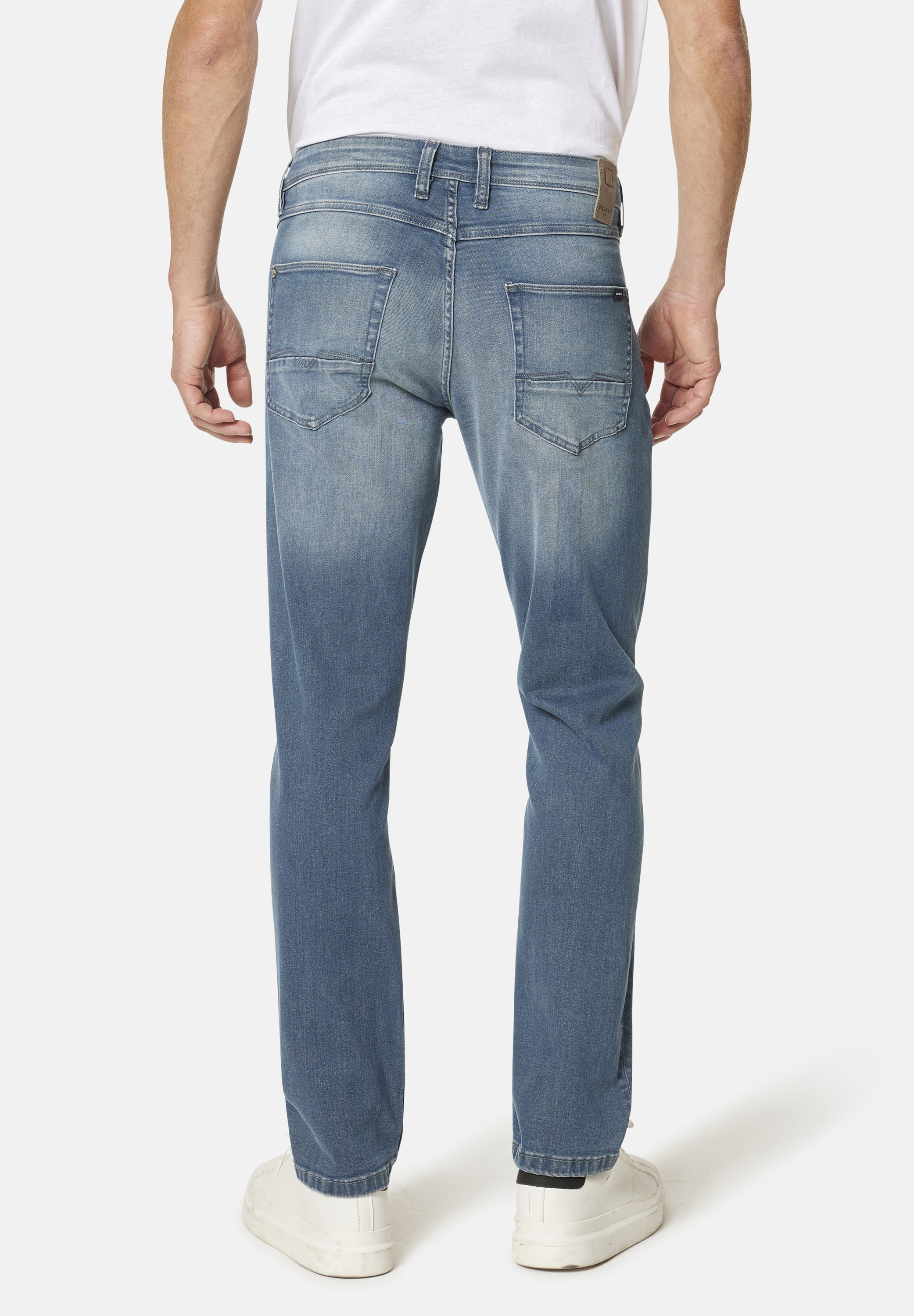 Stooker Men 5-Pocket-Jeans »Glendale Season Slim Straight Fit«, Slim Straight Fit Casual Clean Wash Denim Jeans für Herren