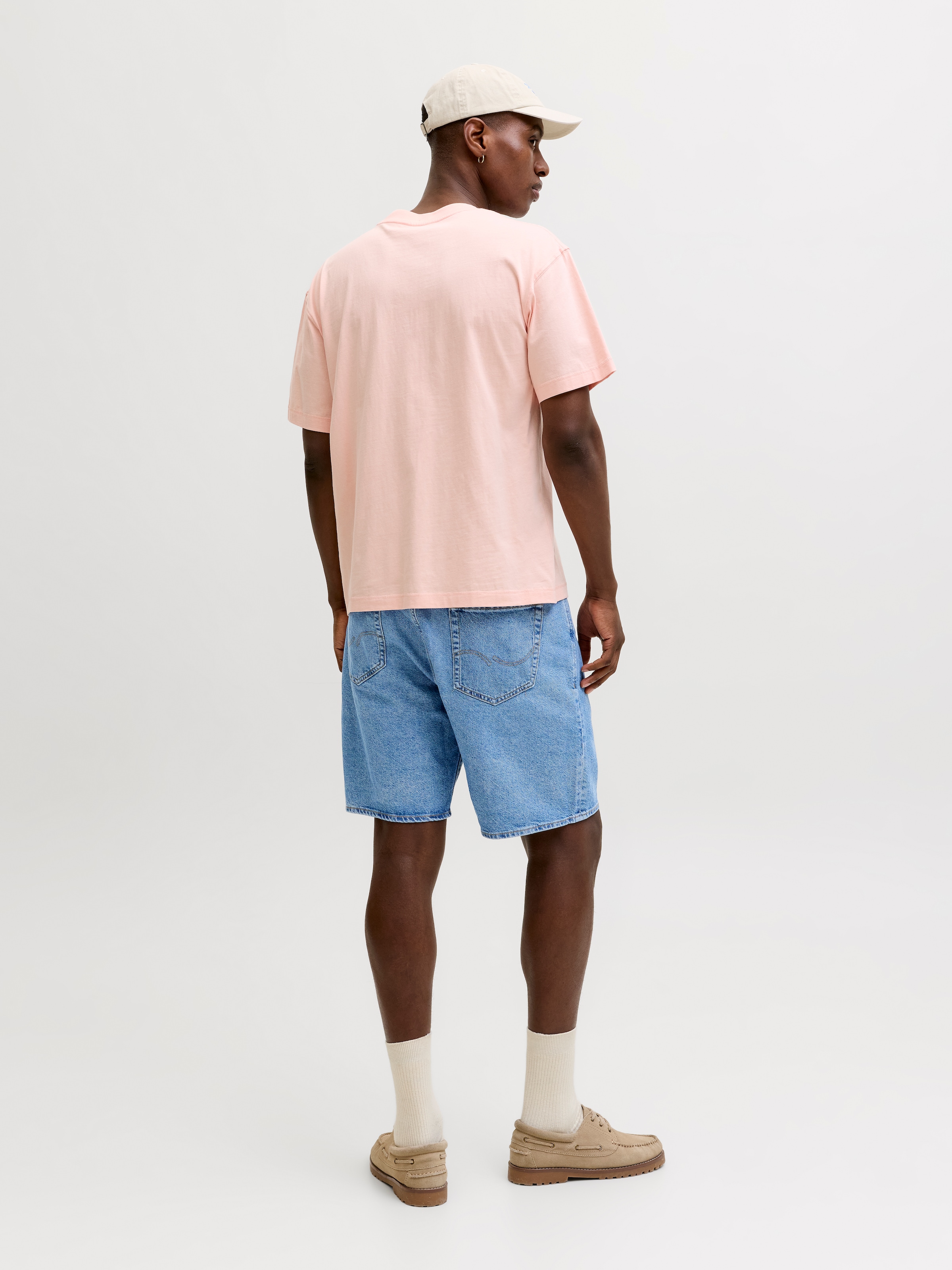 Jack & Jones Jeansshorts »JJITONY JJORIGINAL SHORTS AM 460 SN« Baumwollmischung, relaxed fit