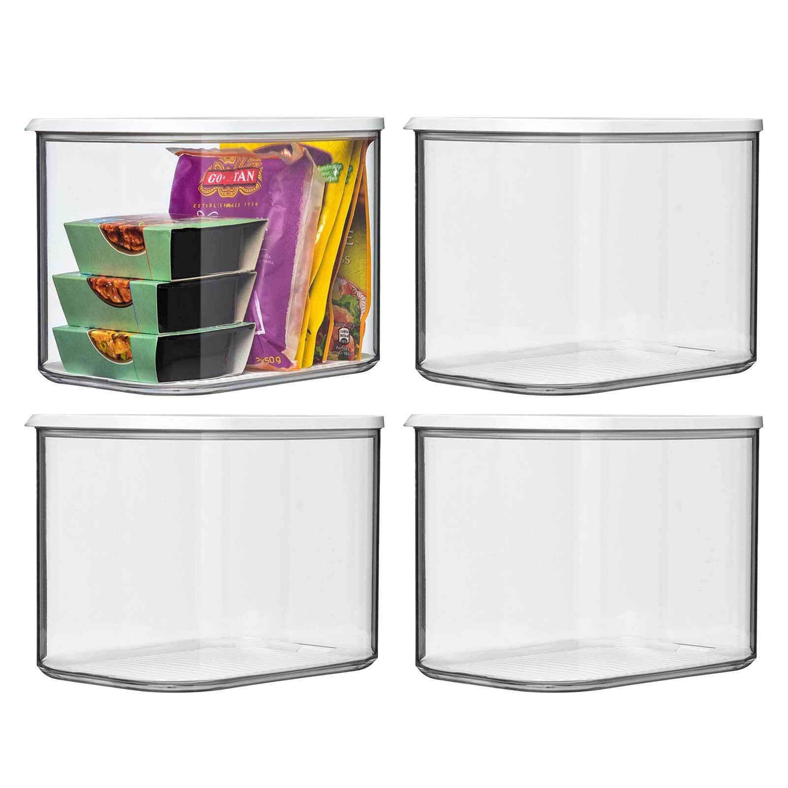 Mepal Vorratsdose "Vorratsdose Modula 4500 ml 4er Set weiß" 4 Stk. tlg. günstig online kaufen