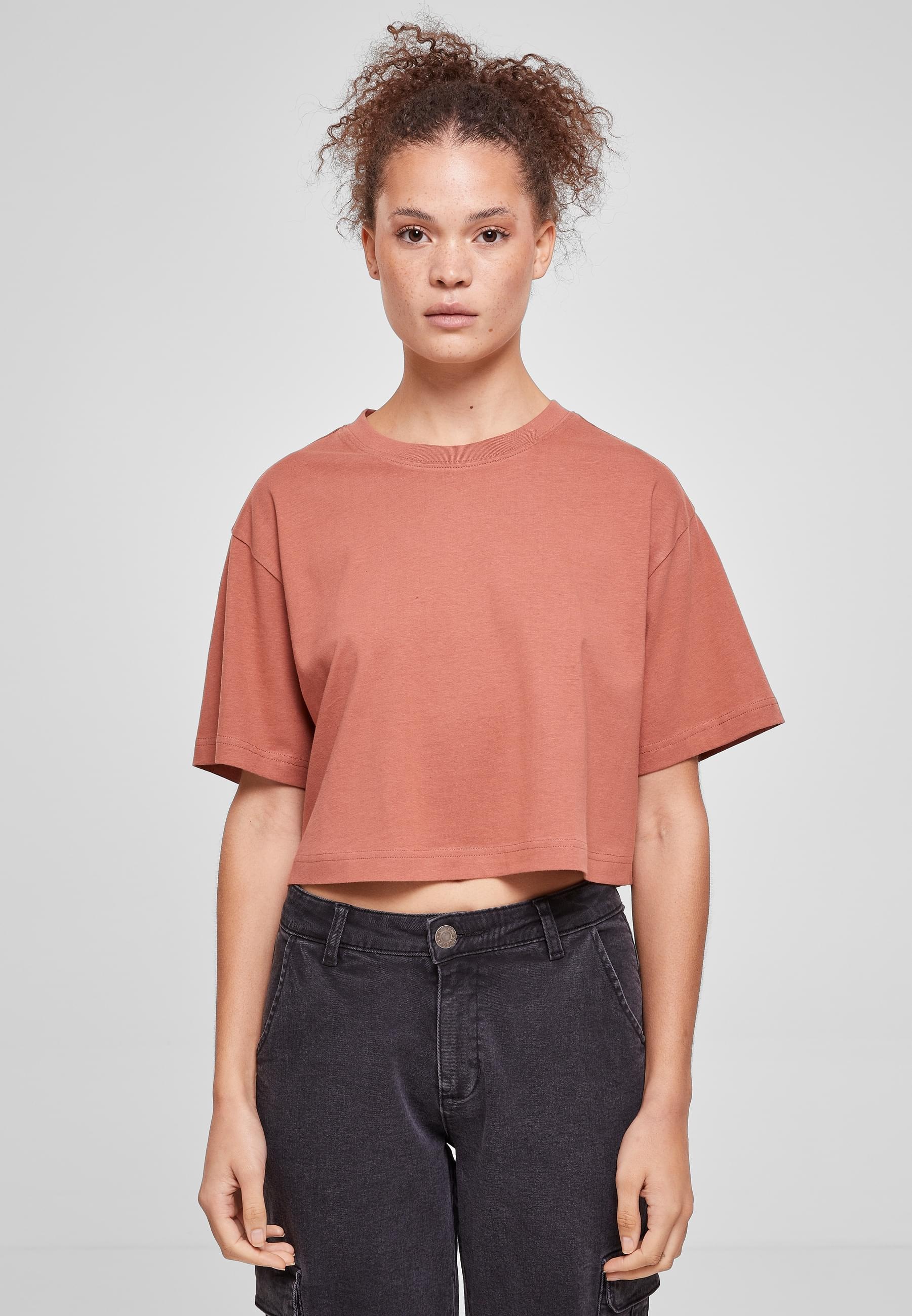 URBAN CLASSICS T-Shirt »Urban Classics Damen Ladies Short Oversized Tee«, (1 tlg.)