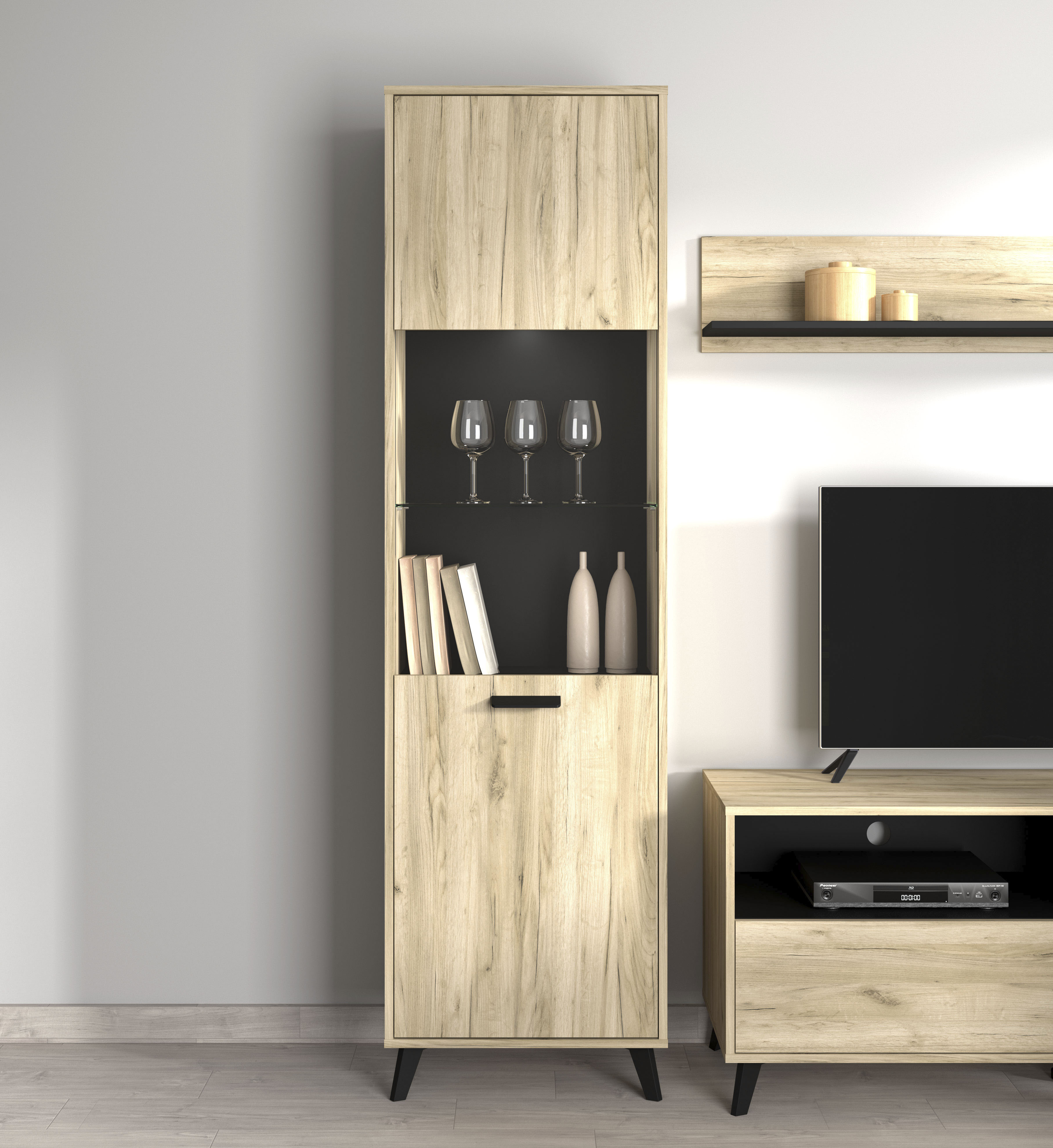 OTTO home Vitrine "Umbria" Höhe ca. 191 cm