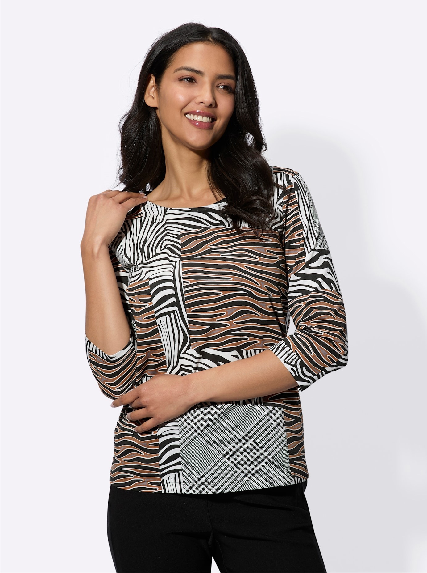 Classic Basics 3/4-Arm-Shirt "3/4-Arm-Shirt", 1 Stk. günstig online kaufen