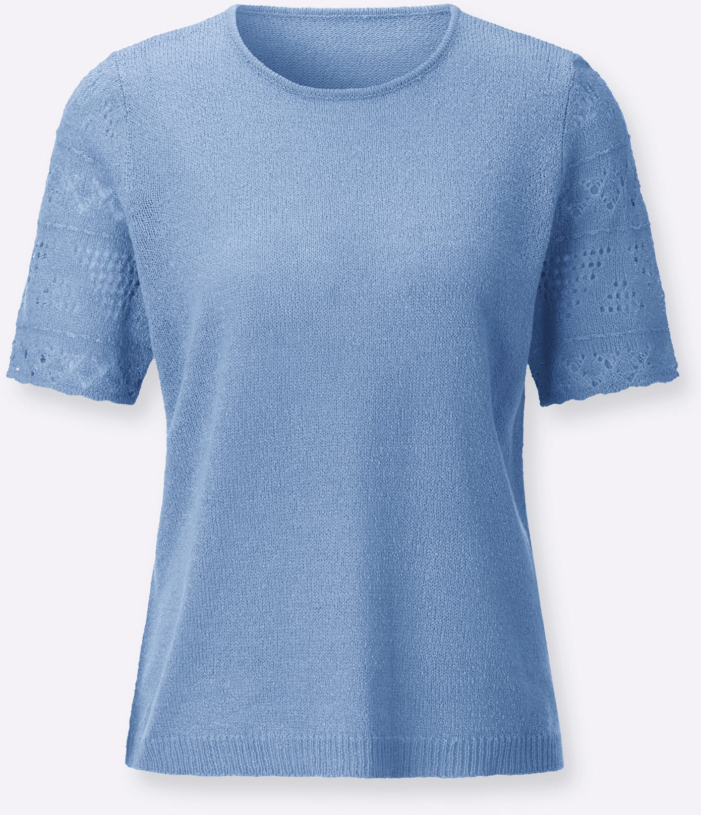 Classic Basics Kurzarmpullover »Bouclé-Pullover«