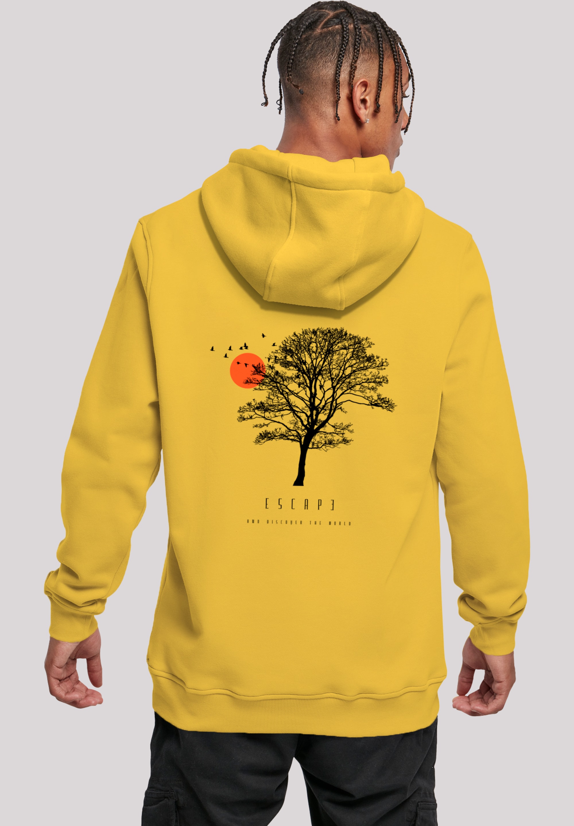F4NT4STIC Kapuzenpullover "Escape Discover the World Tree Birds", Premium Q günstig online kaufen