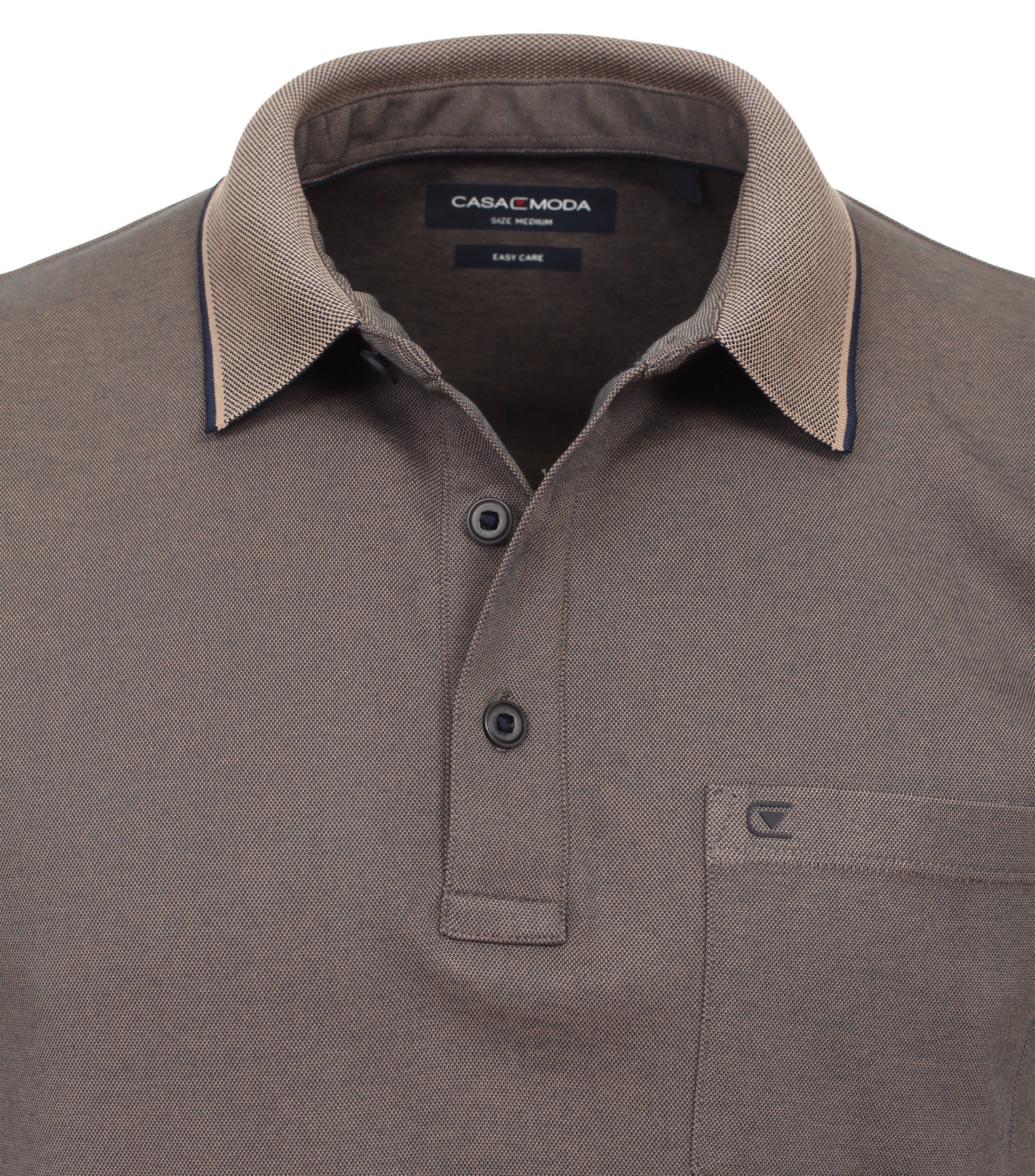 CASAMODA Poloshirt »CASAMODA Polo-Shirt uni«