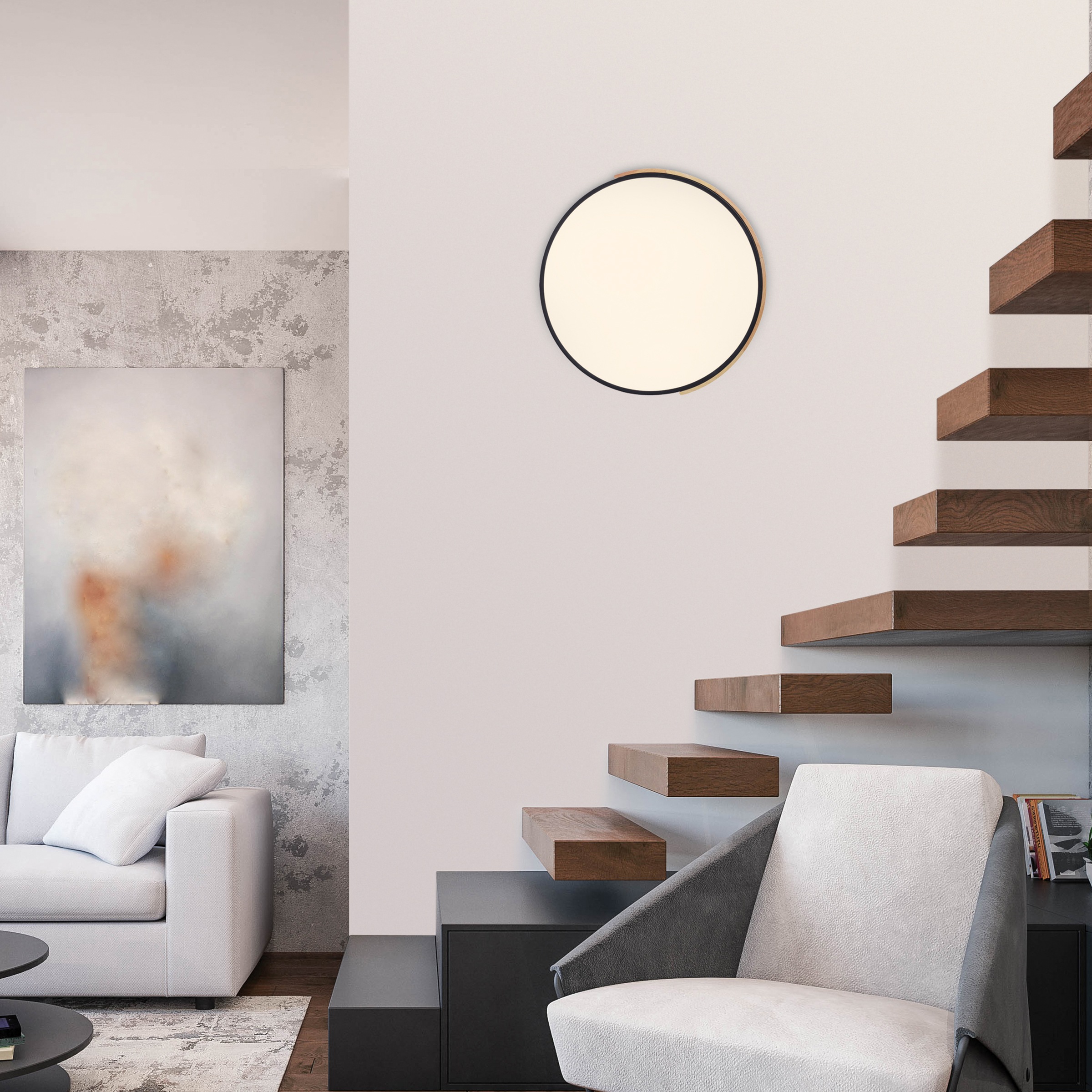Neuhaus Q SMART HOME LIGHTS LED Deckenleuchte »Q-BILA« LED-Board 1 Stk. warmweiß - kaltweiß