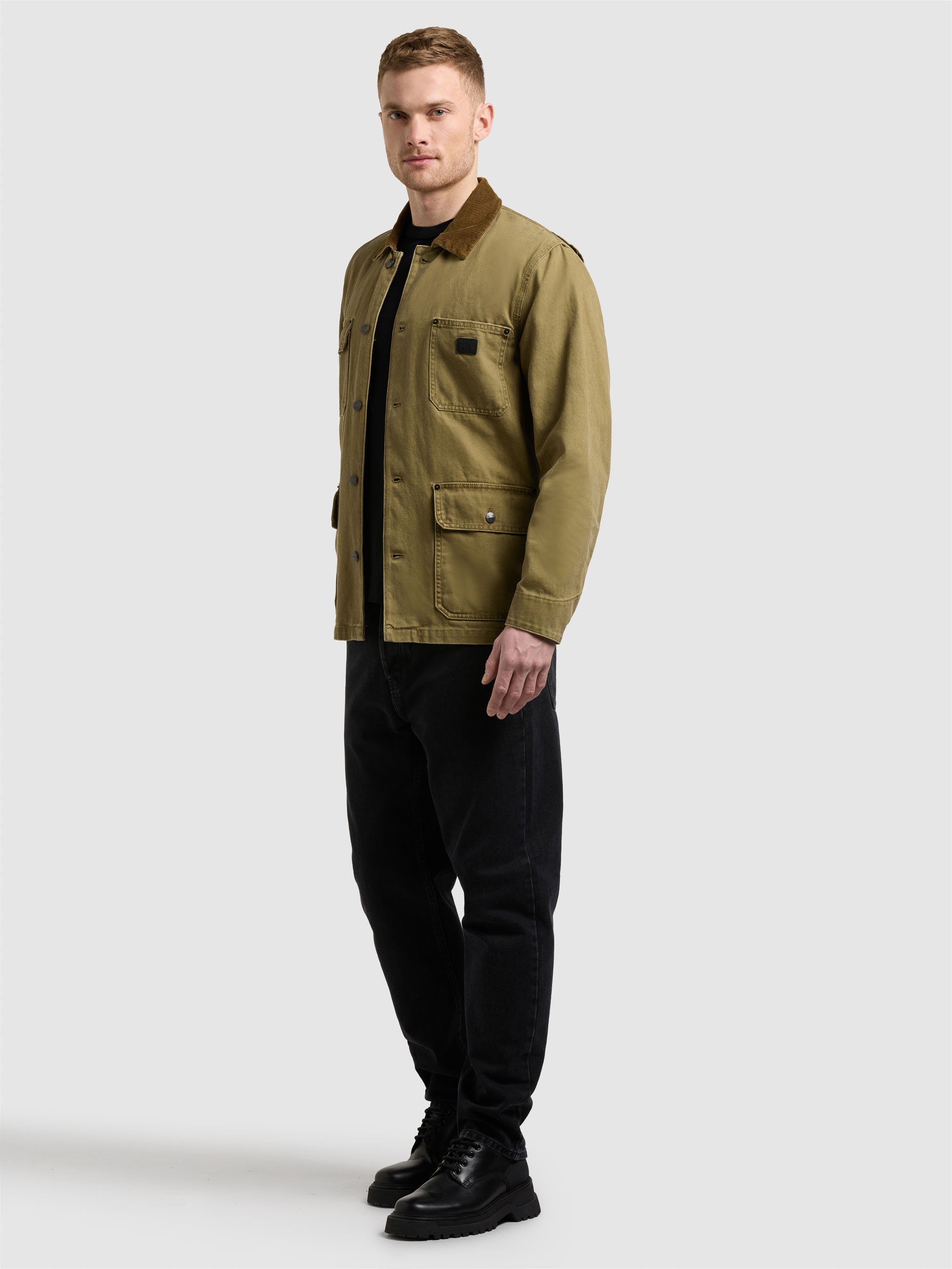 khujo Canvasjacke »NUHH« ohne Kapuze