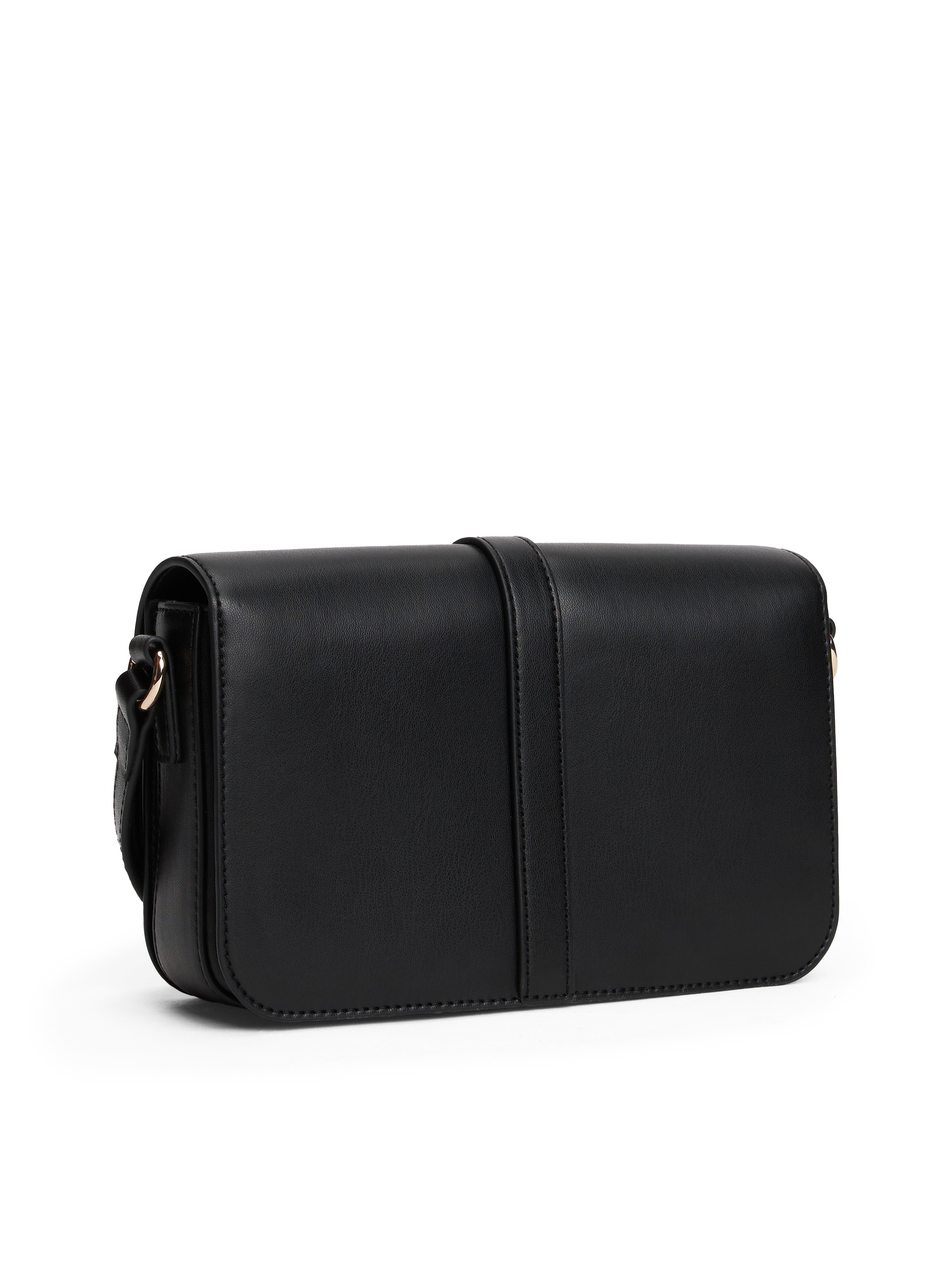 Tommy Hilfiger Umhängetasche »TH LIBRE FLAP CROSSOVER«, Damen Schultertasche, Minibag mit goldfarbenem TH-Schmuckelement