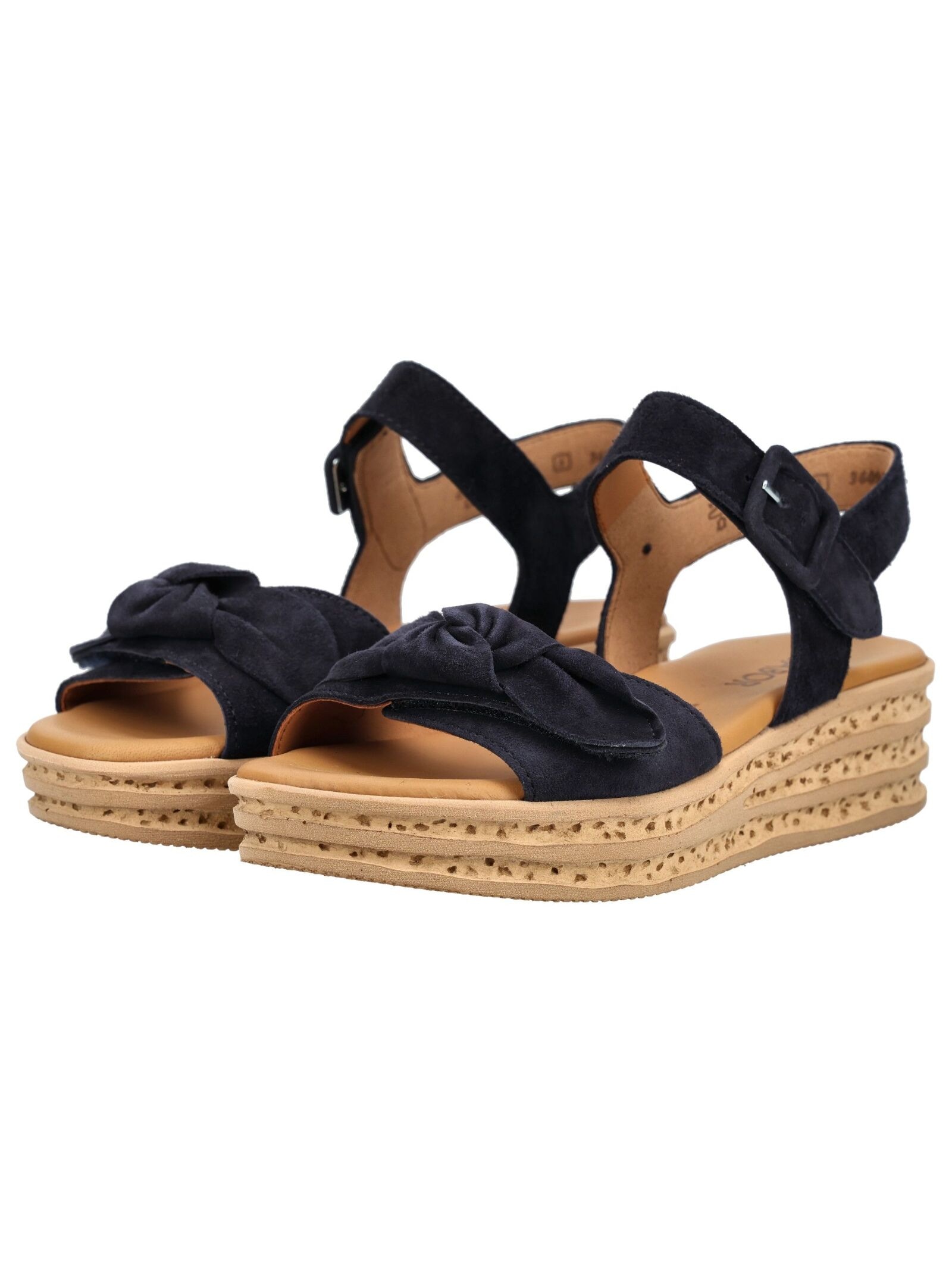 Gabor Keilsandalette »Gabor Sandalen Veloursleder«