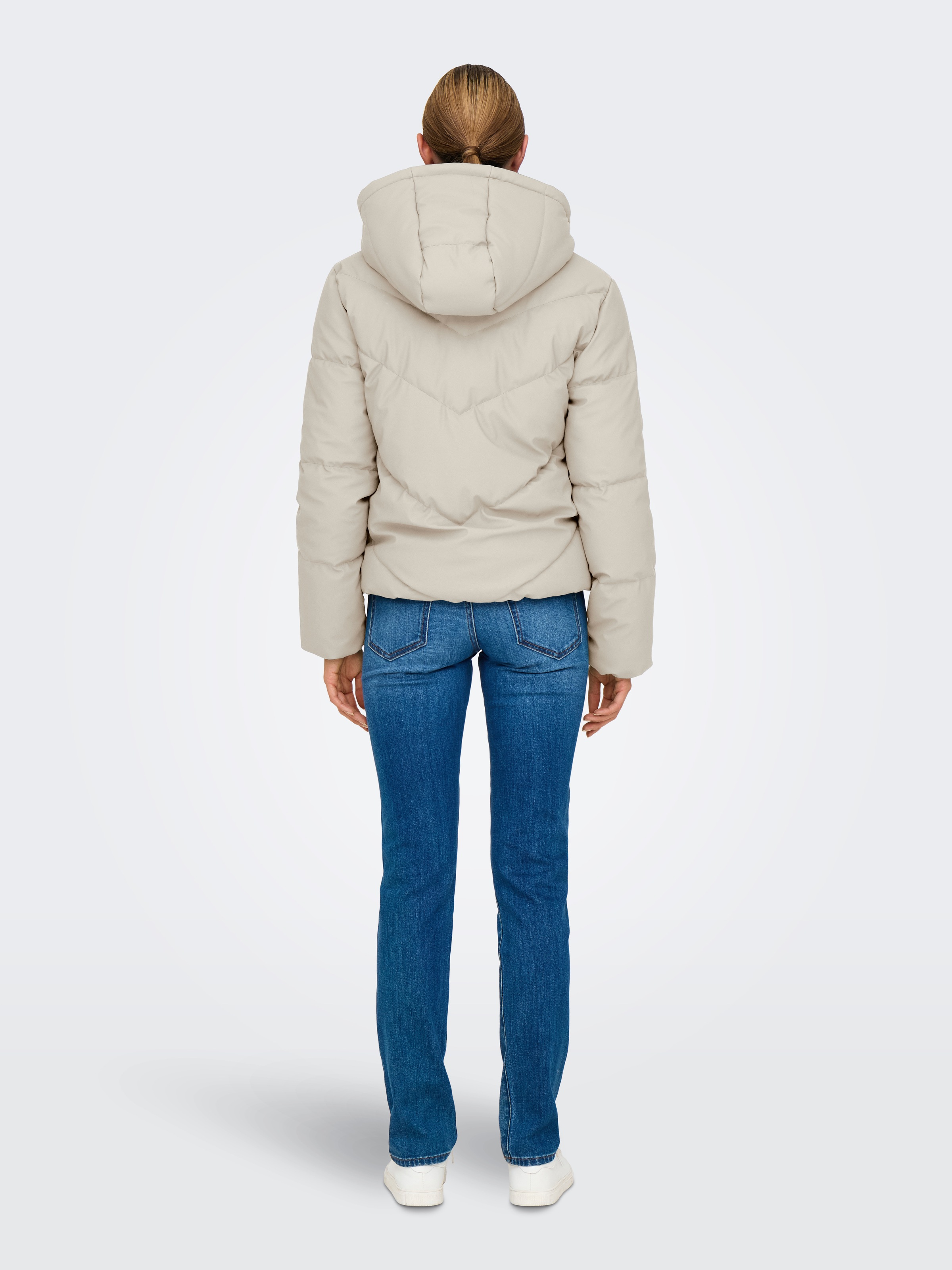 JDY Steppjacke "JDYARNHEM WATER REP SHORT PUFFA OTW NOOS", mit Kapuze günstig online kaufen