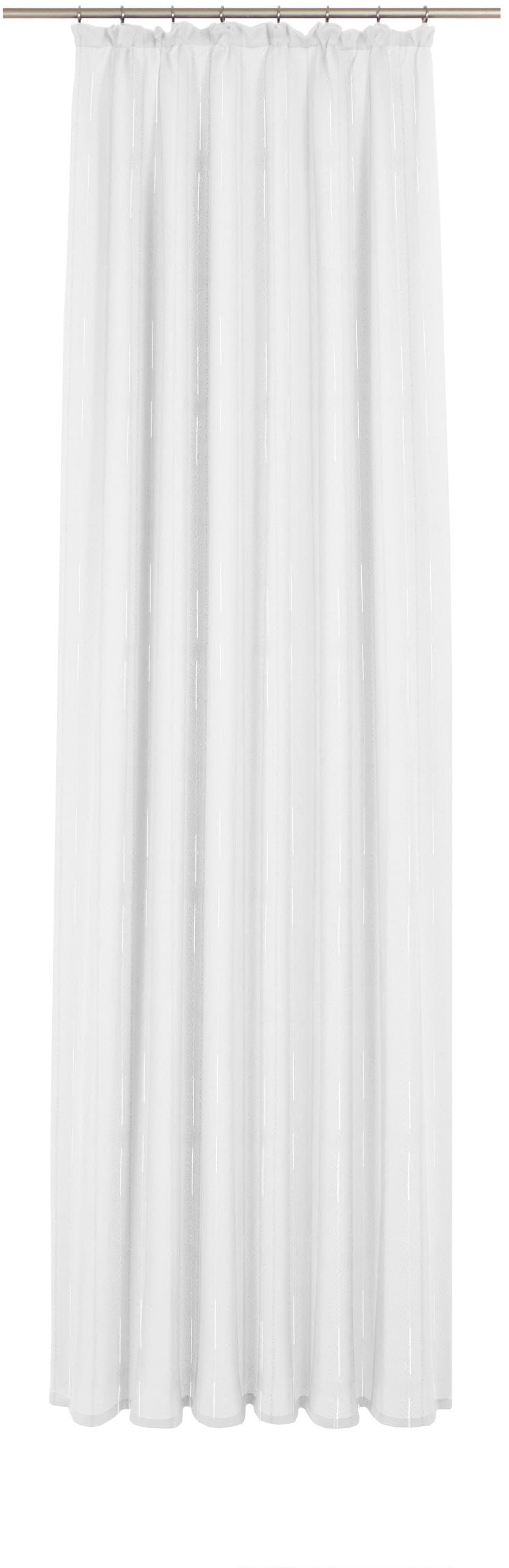 Wirth Gardine "Undine" Faltenband 1 Stk. tlg. günstig online kaufen