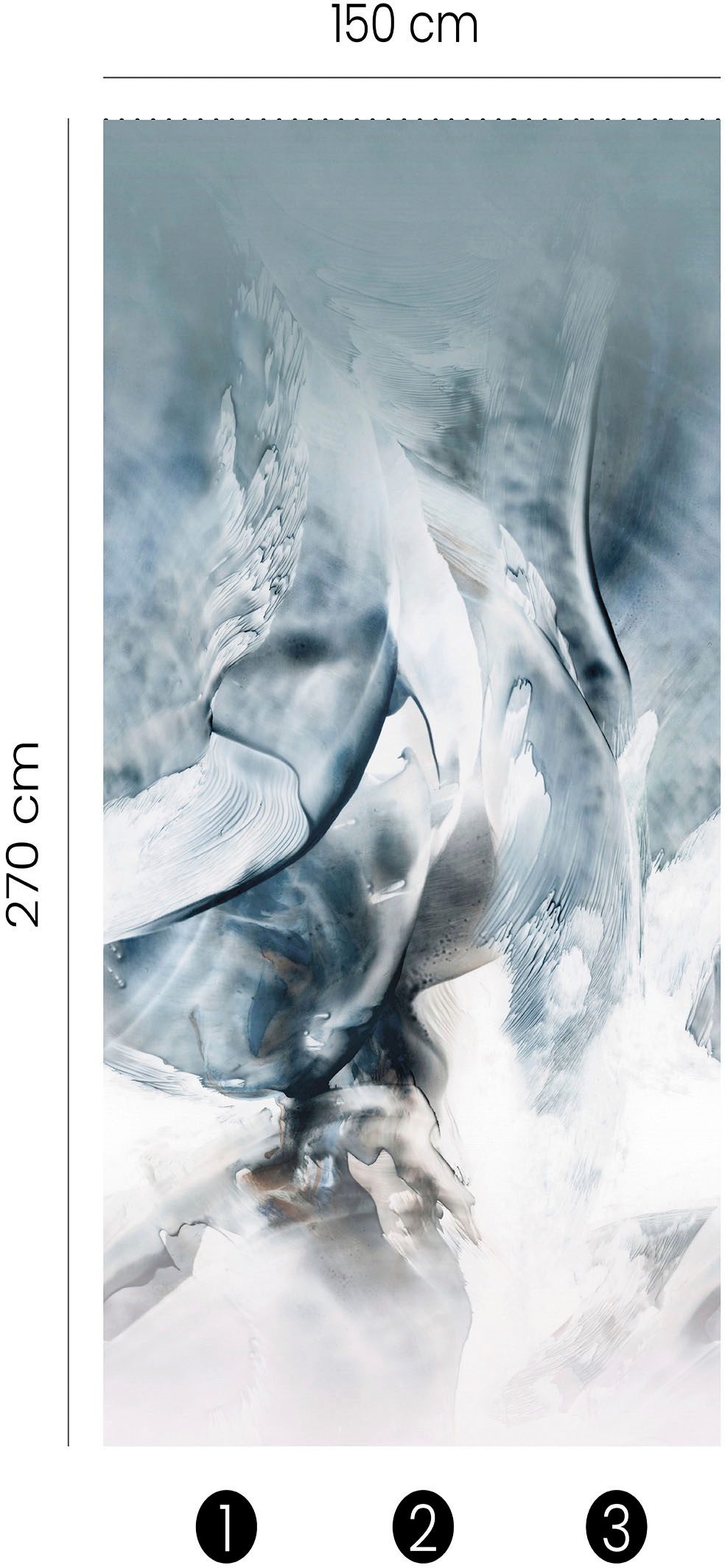 Fashion for walls Fototapete »Tempest«, gepflegt, Phthalate frei