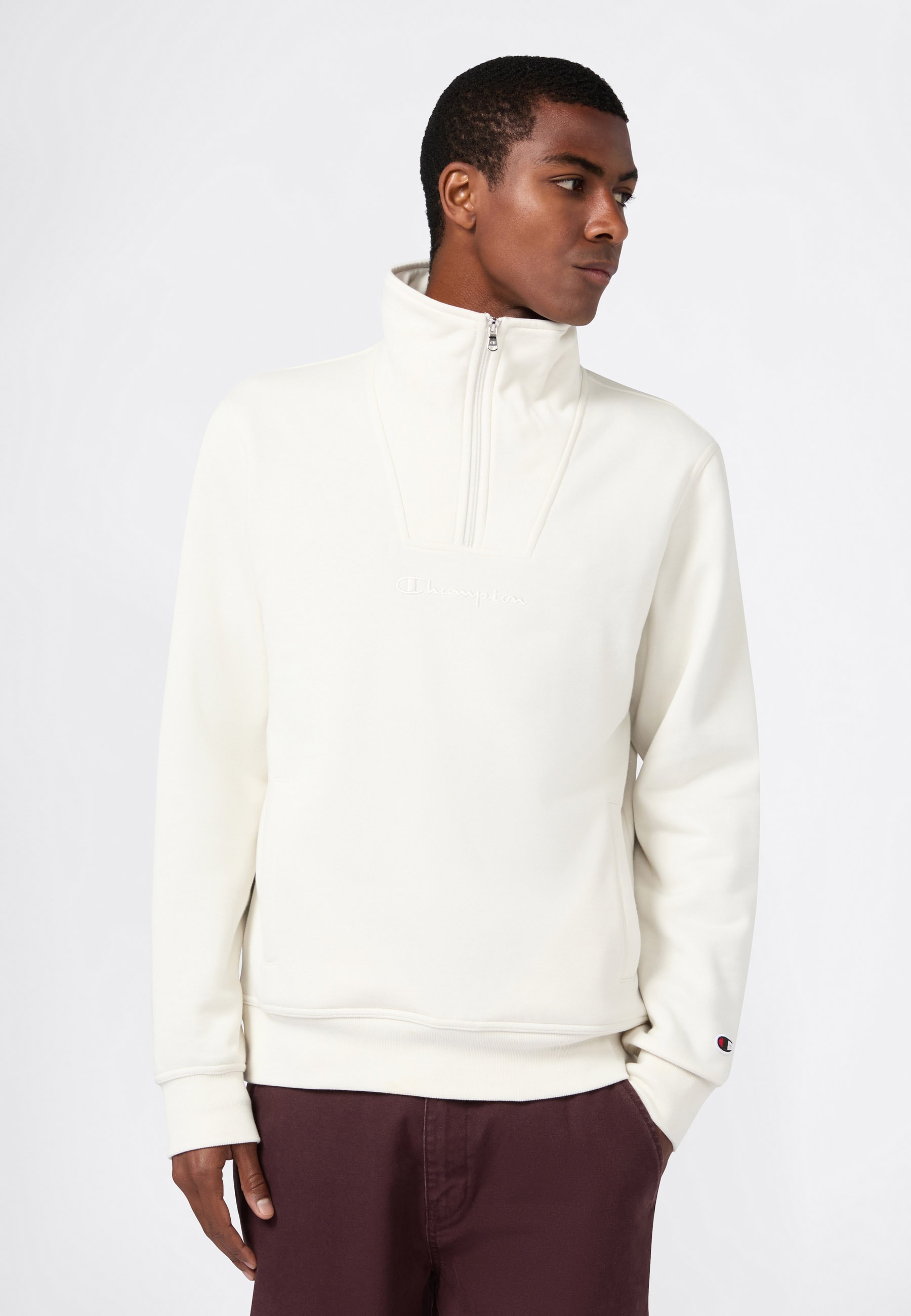 Champion Sweatshirt, aus Baumwolle und Polyester, in den Größen S bis XXL