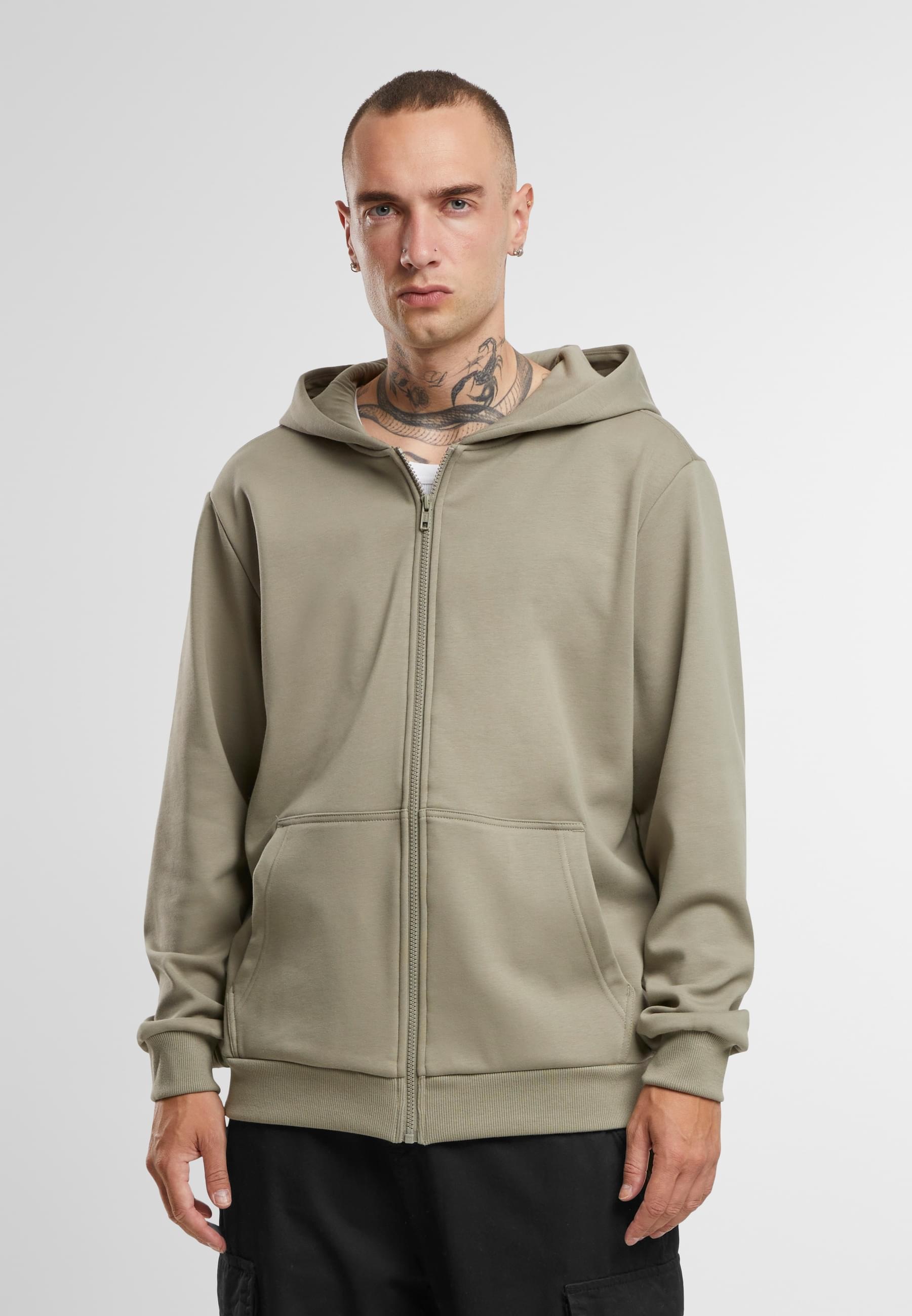 URBAN CLASSICS Sweatjacke »Urban Classics Herren Cozy Zip Hoody«