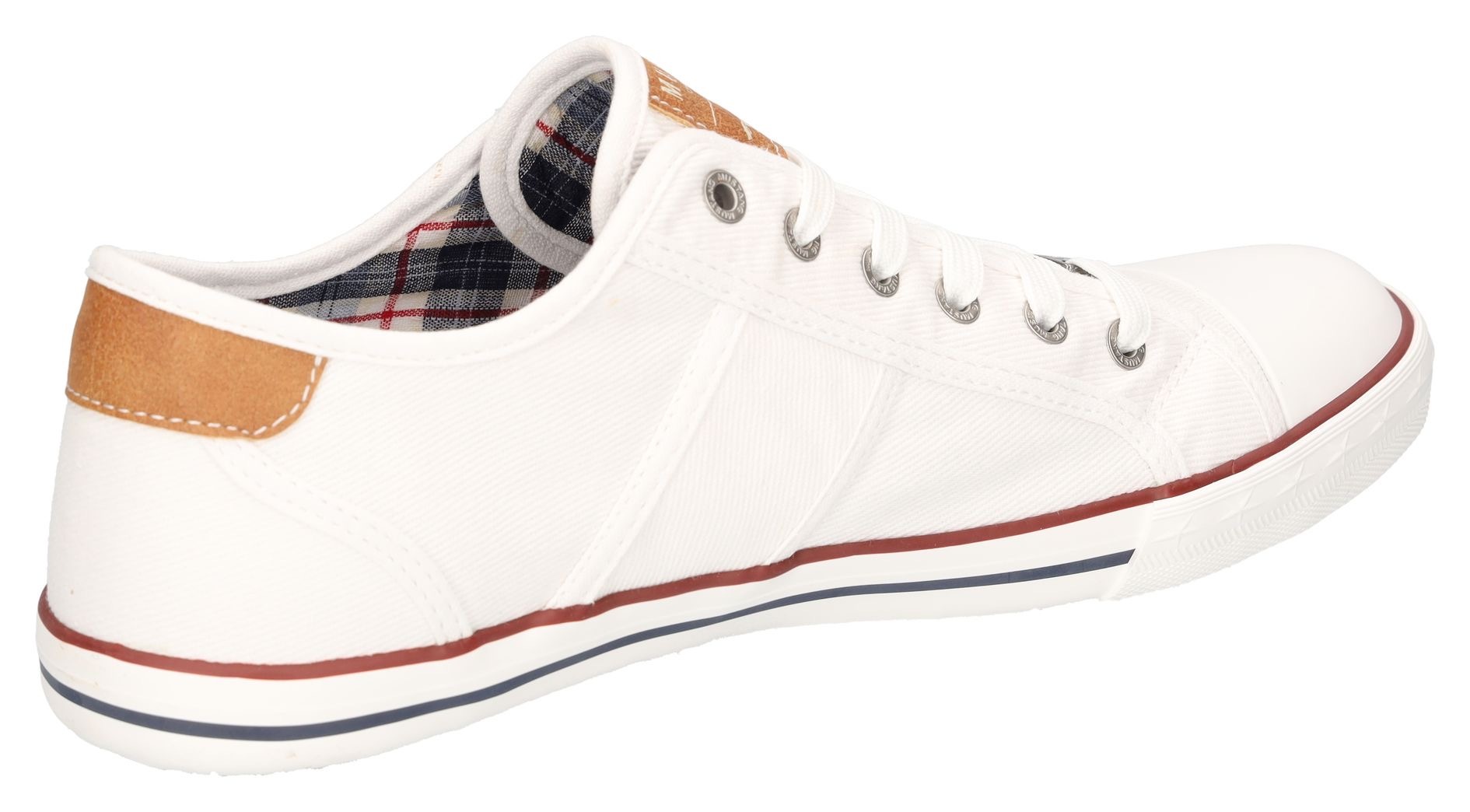 Mustang Shoes Sneaker, mit Mustang Markenlabel, Freizeitschuh, Halbschuh, Schnürschuh