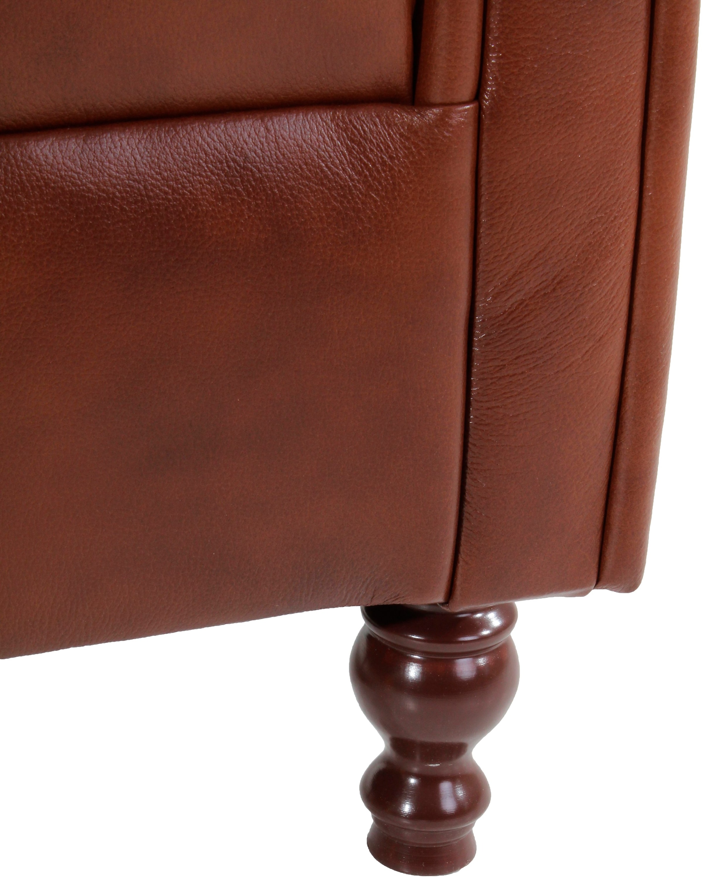 Max Winzer® Ohrensessel »Valerie Chesterfield Clubsessel der Extraklasse, hoher Sitzkomfort«, Retro und modern, mit edler Knopfheftung