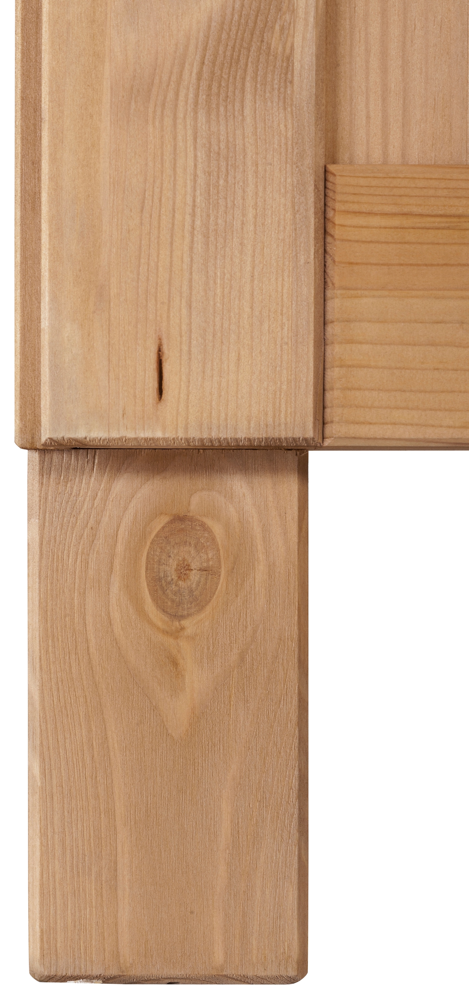 Home affaire Hochschrank »Oslo«, 50 cm breit, in 2 Tiefen, 2 Türen, 1 Schublade, aus massiver Kiefer