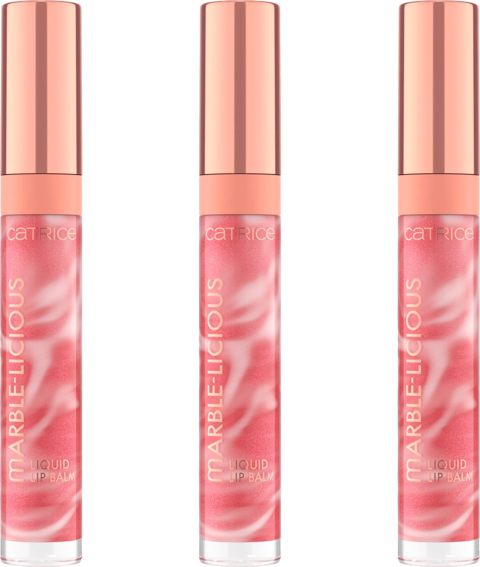 Lipgloss »Marble-licious Liquid Lip Balm«, (Set, 3 tlg.)