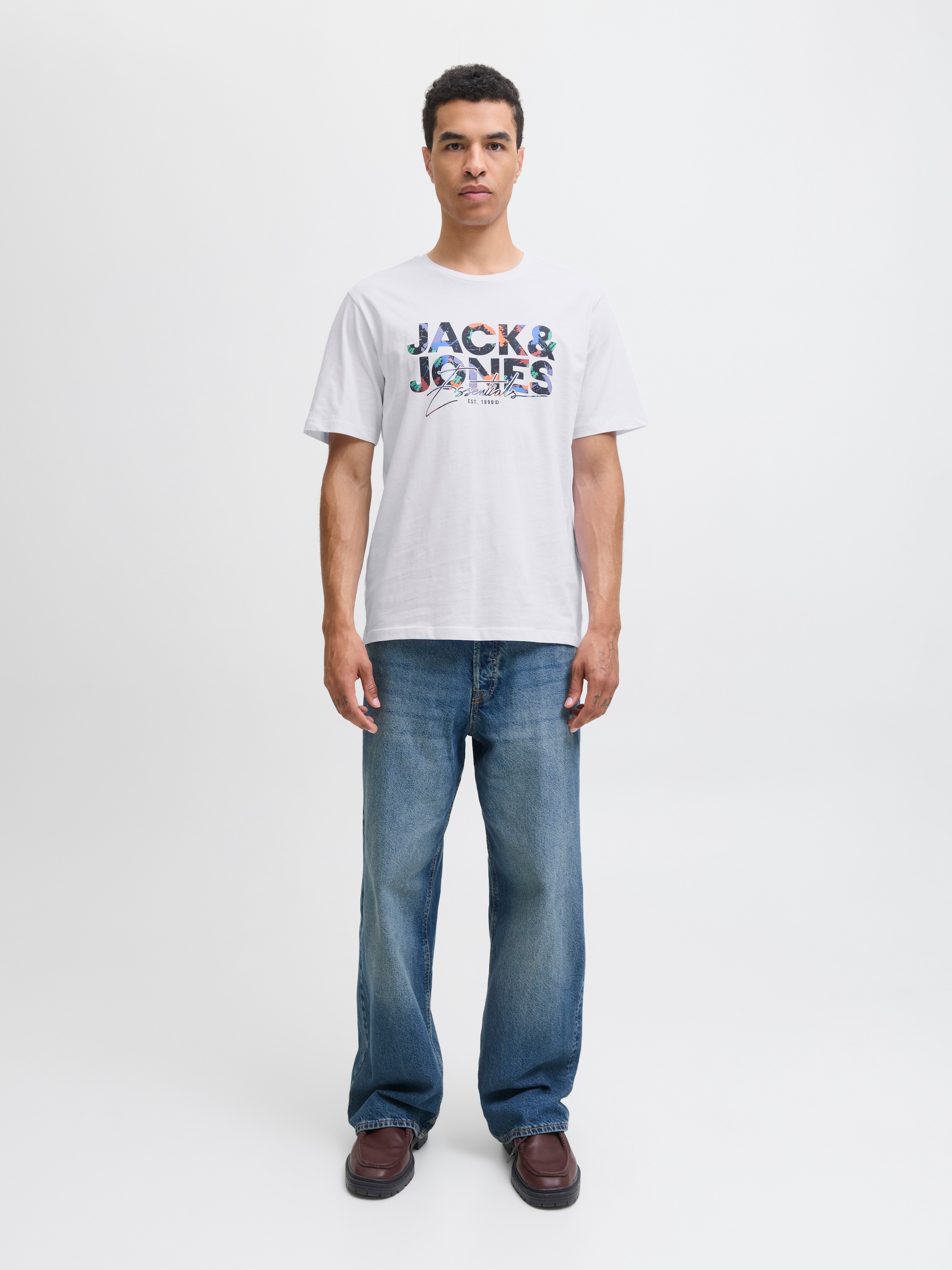 Jack & Jones Kurzarmshirt »JJGEPLAS TEE SS CREW NECK 3PK MP«
