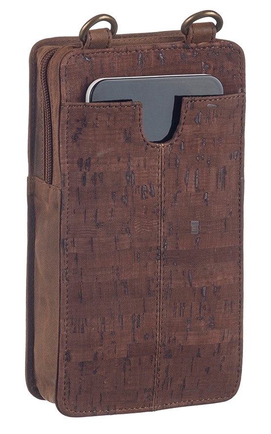 Geldbörse online Nature | Handytasche BAUR leather-cork«, mit aufgesetzter bestellen GreenLand »NATURE