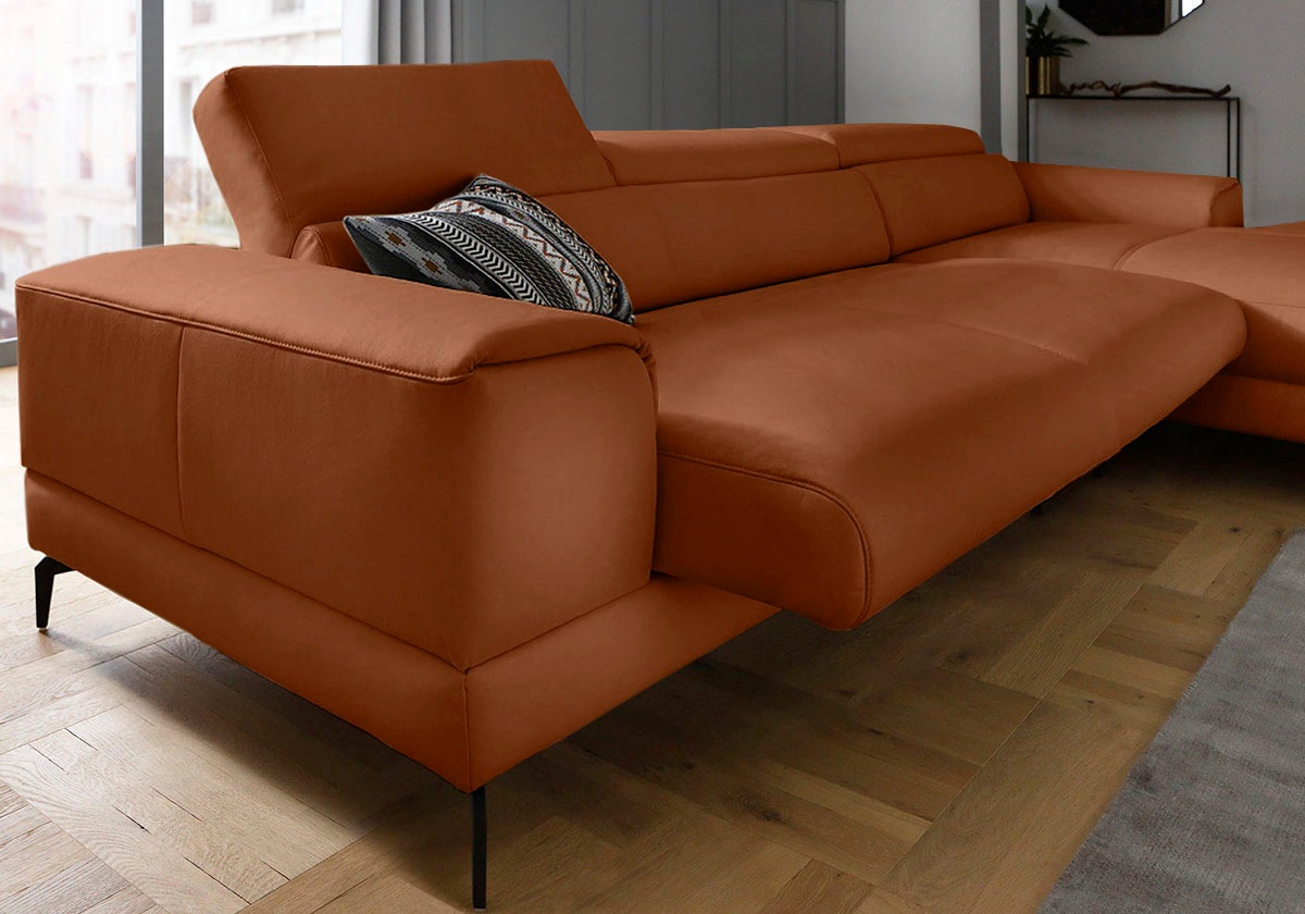 W.SCHILLIG Piedroo Corner Sofa Cognac 9