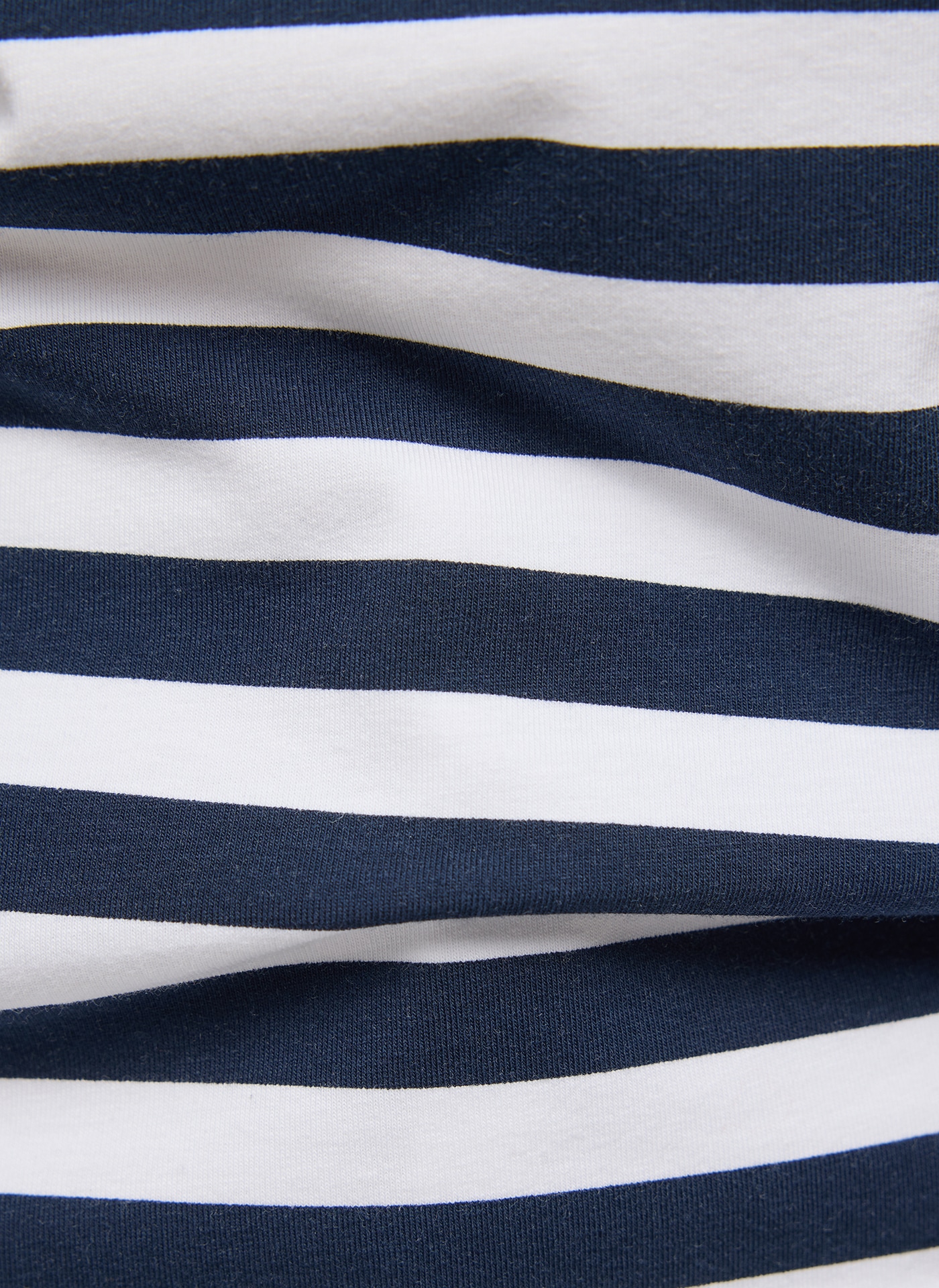 Rabe Rundhalsshirt im Streifen-Look, Halbarm