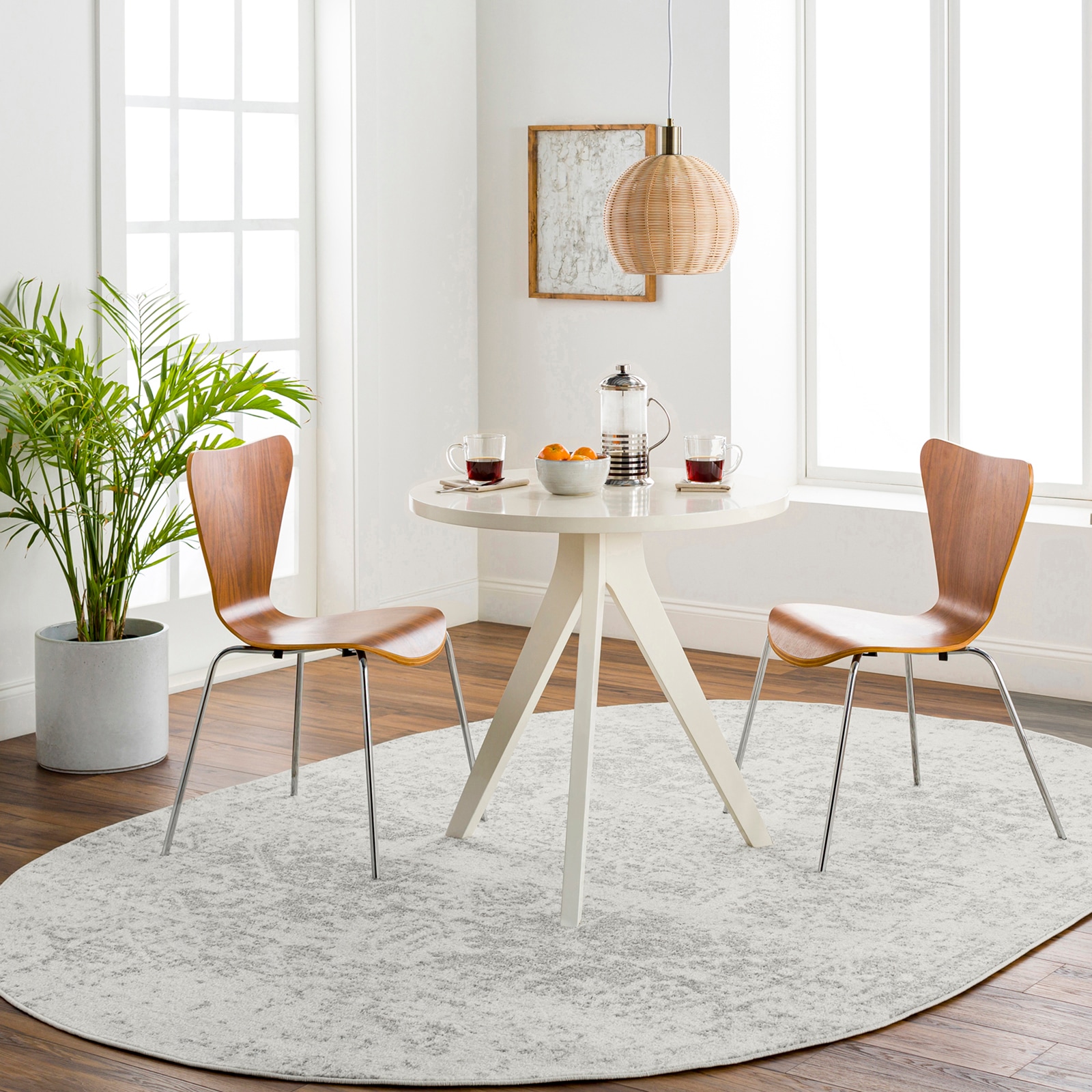 Livabliss Teppich "SYRACUSA, 275x200 cm" oval 11 mm Höhe Vintage Orienttepp günstig online kaufen