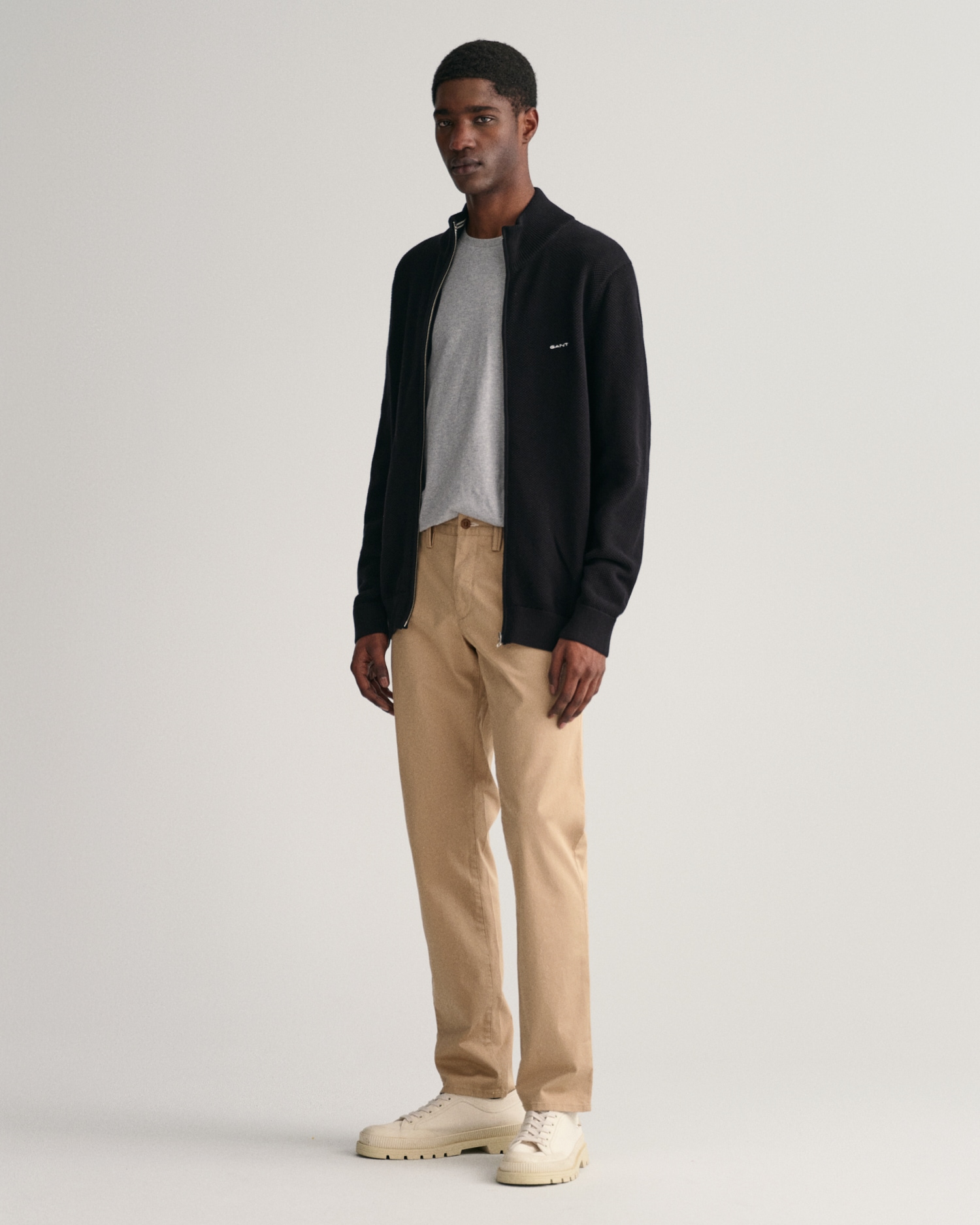 Gant Chinohose »SLIM TWILL CHINOS«  mit gefütterten Seitentaschen