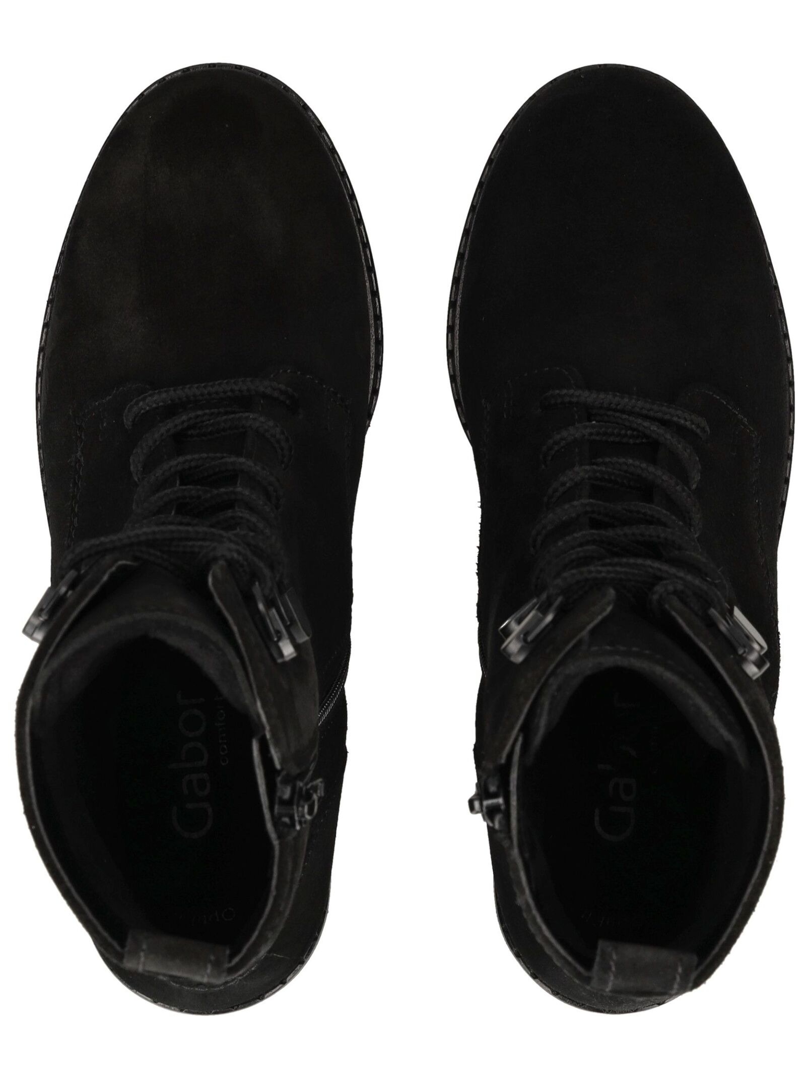 Gabor Comfort Schnürstiefelette »Gabor Comfort Stiefelette Veloursleder«