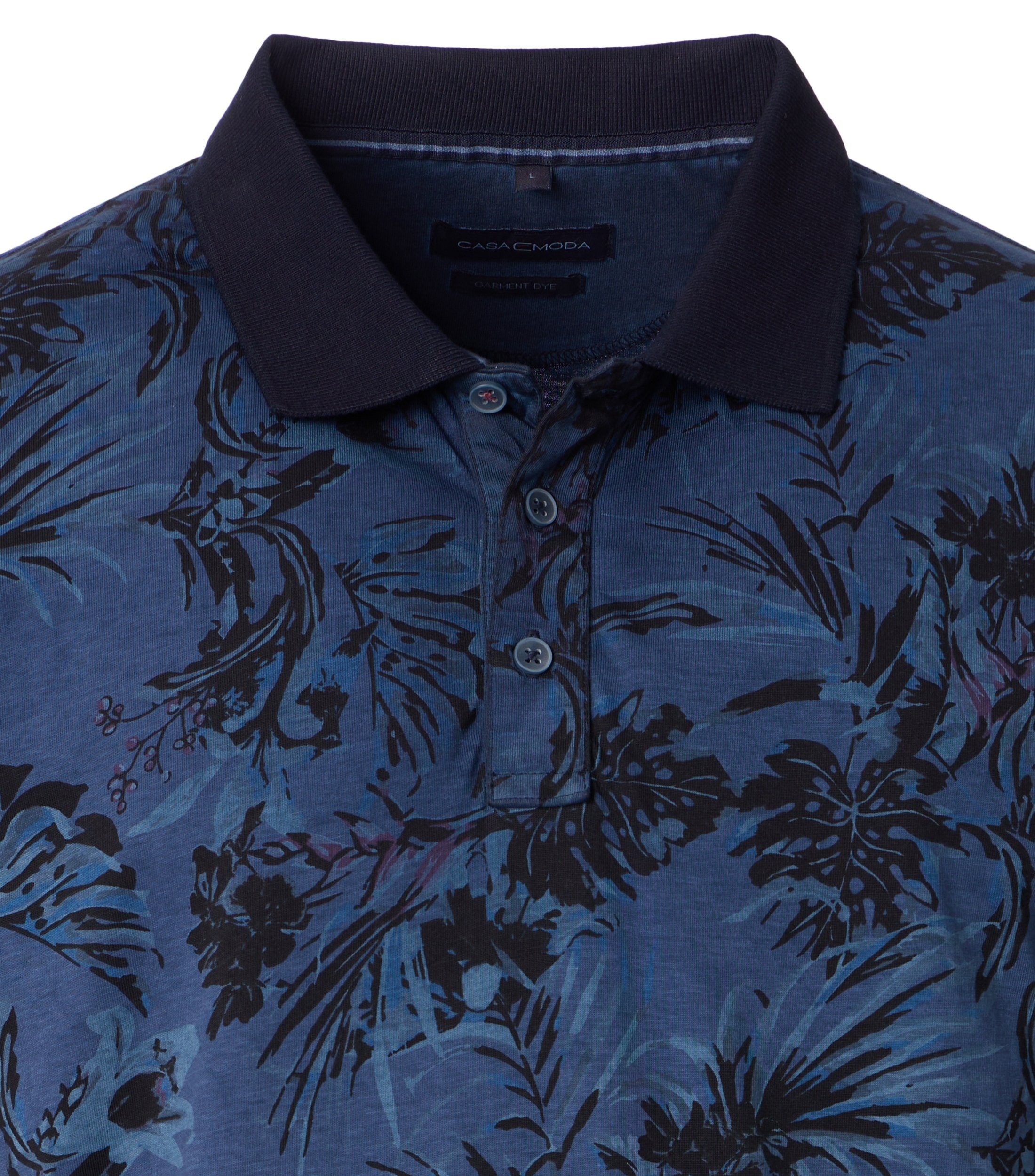 CASAMODA Poloshirt »CASAMODA Polo-Shirt Print«