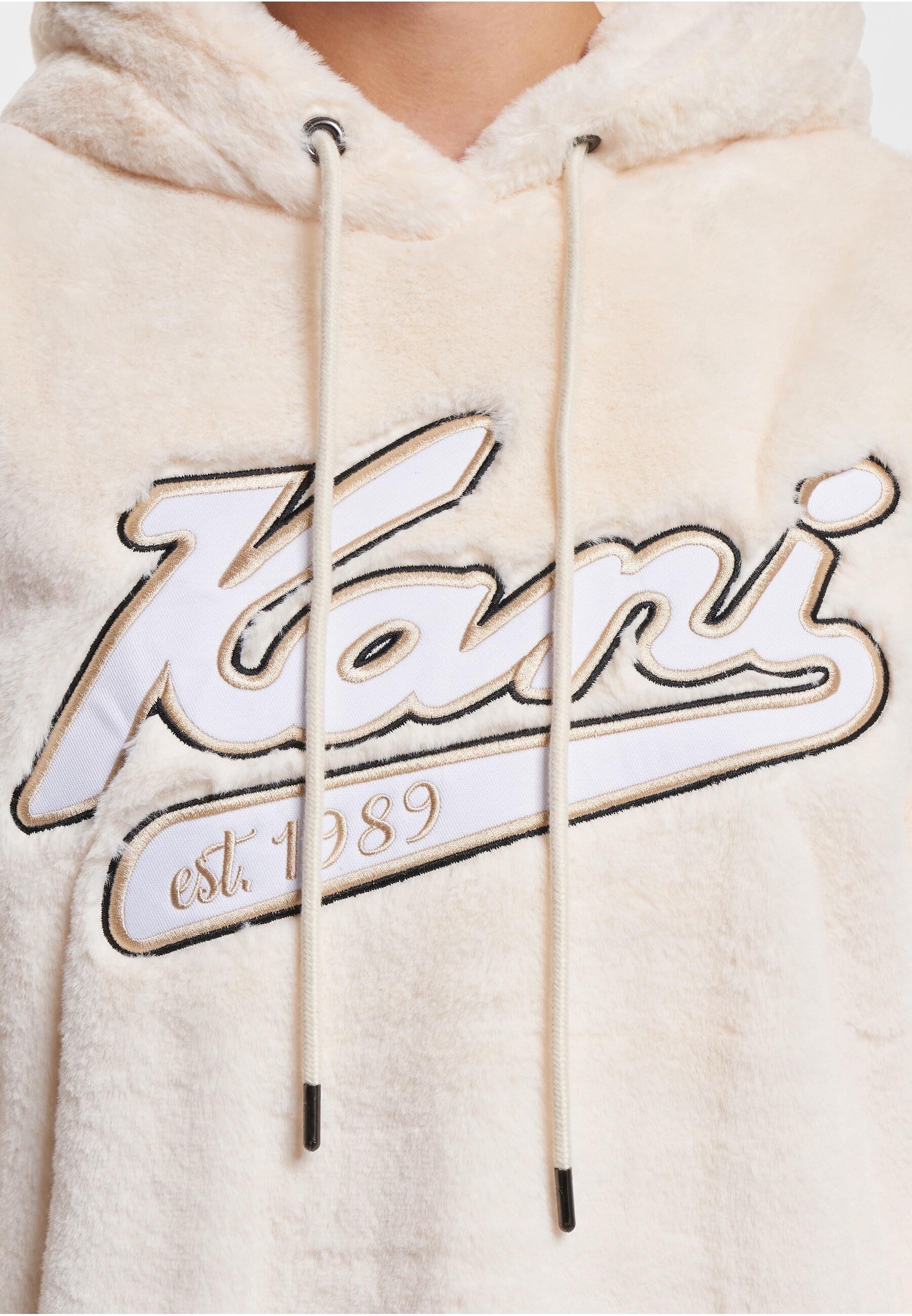 Karl Kani Shirtkleid »Karl Kani Damen KW234-039-1 KK Varsity Vegan Fur Hoodie Dress«, (1 tlg.)